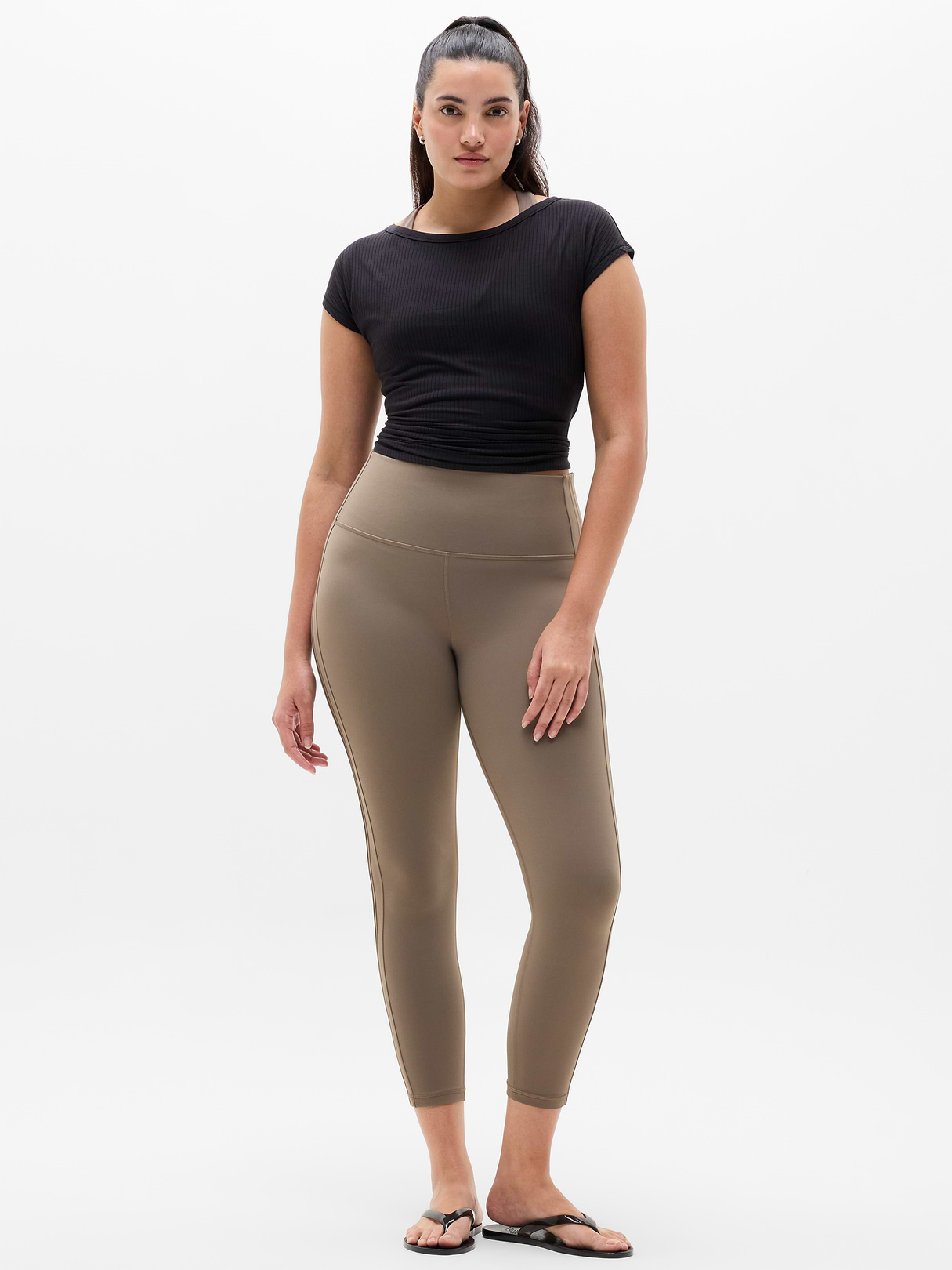 Salutation Pintuck High Rise 7/8 Legging