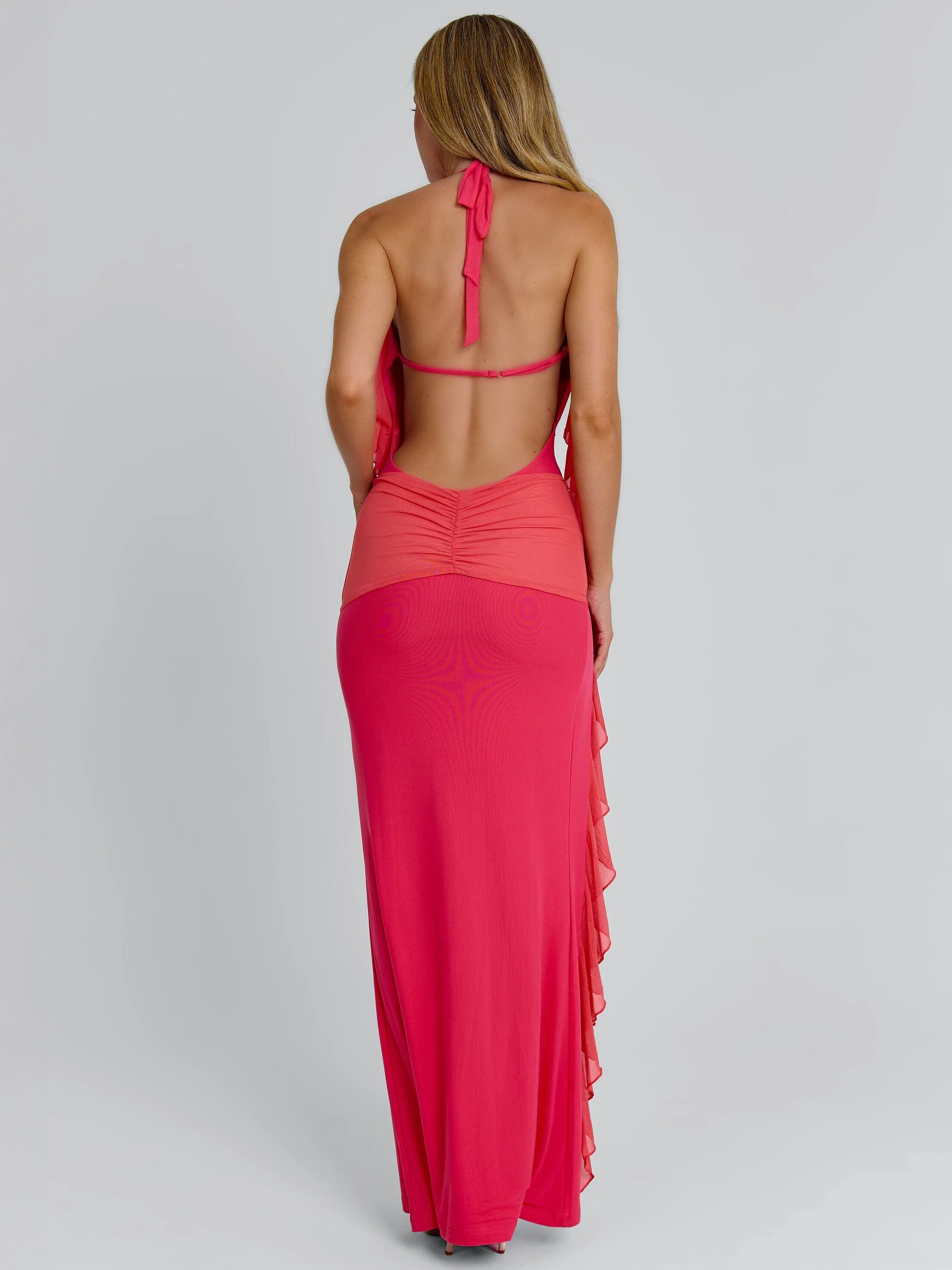 Janie Maxi Dress Coral