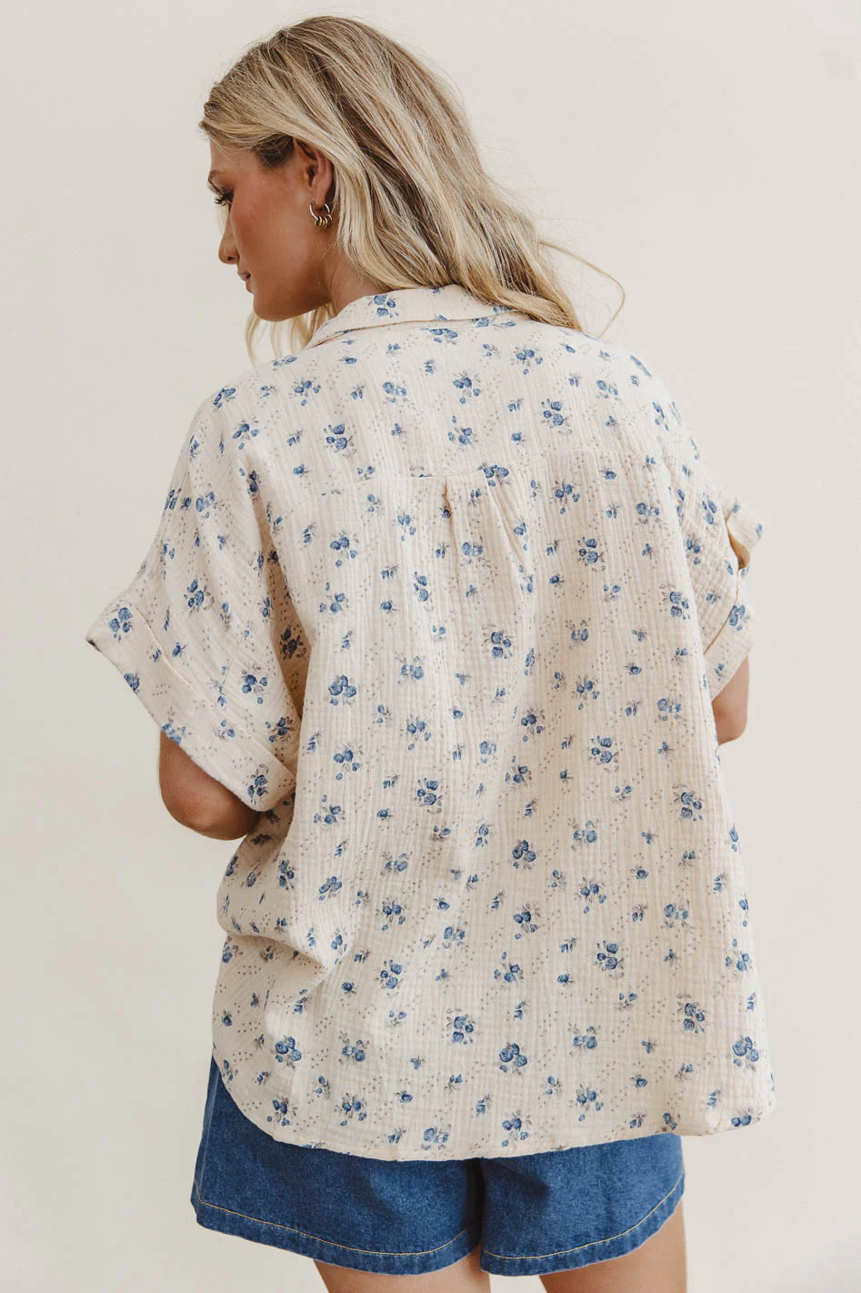 Nicoline Floral Button Up