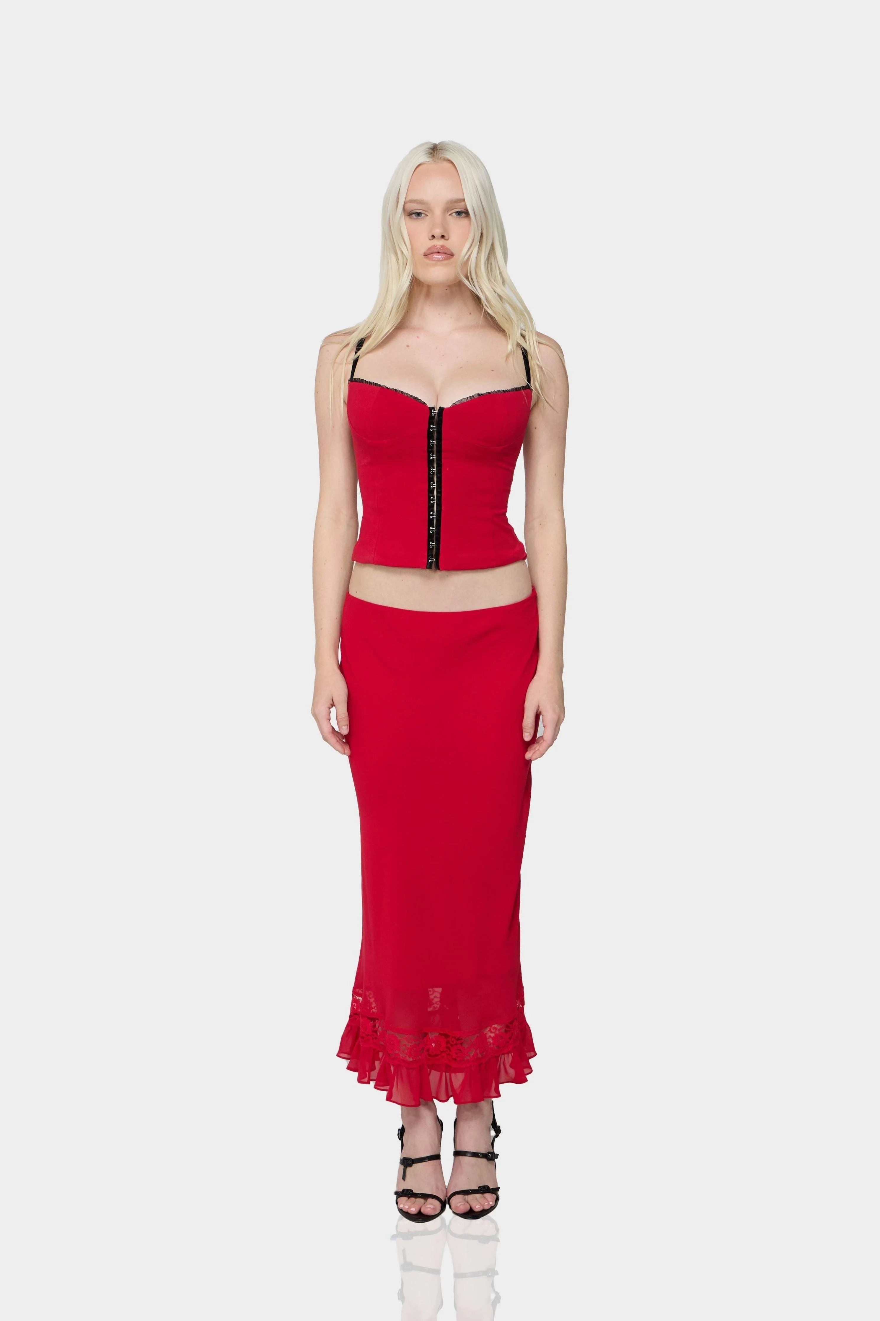 THE RUBY SLIP SKIRT