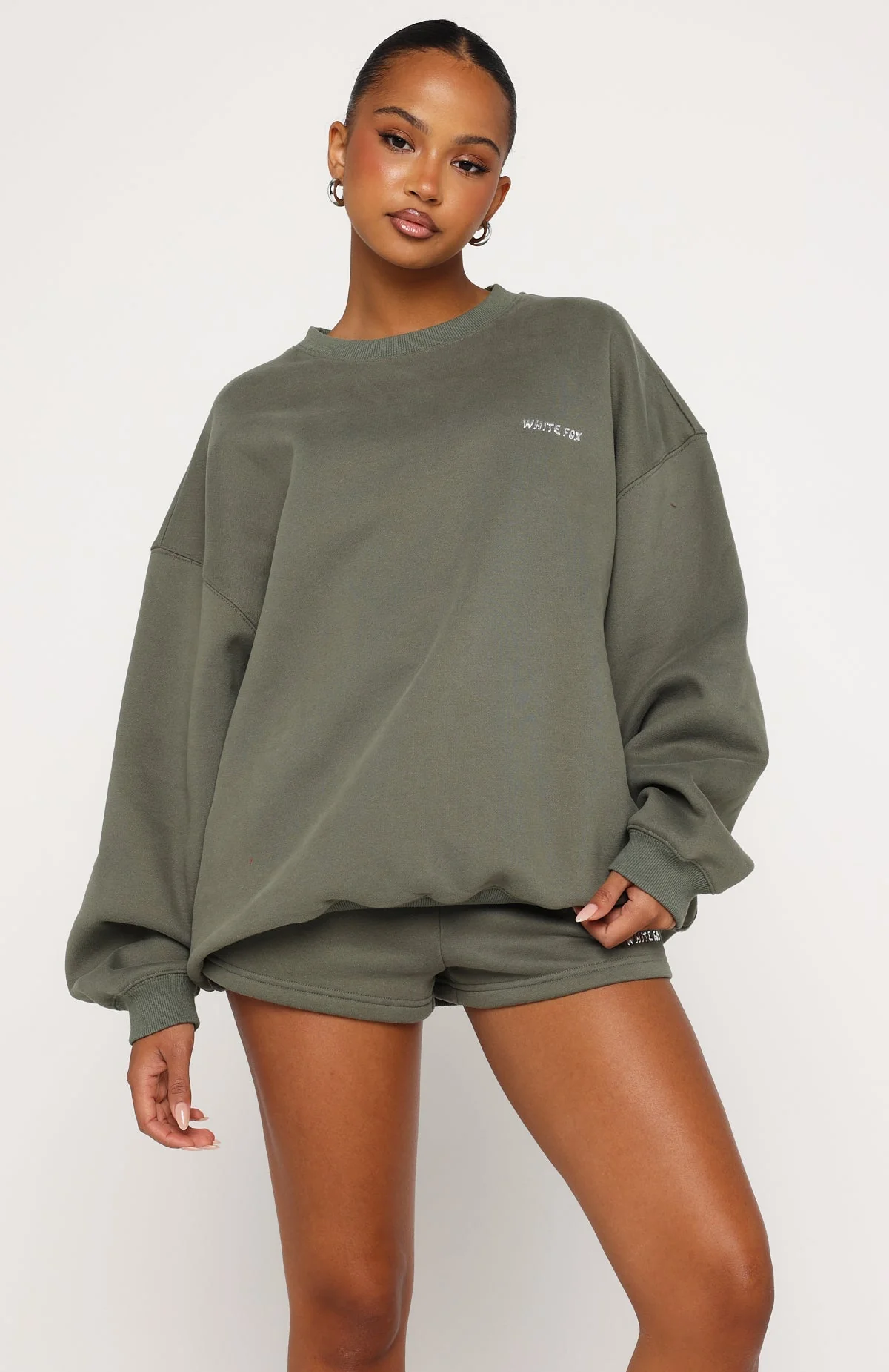 Test Drive Oversized Sweater Khaki
