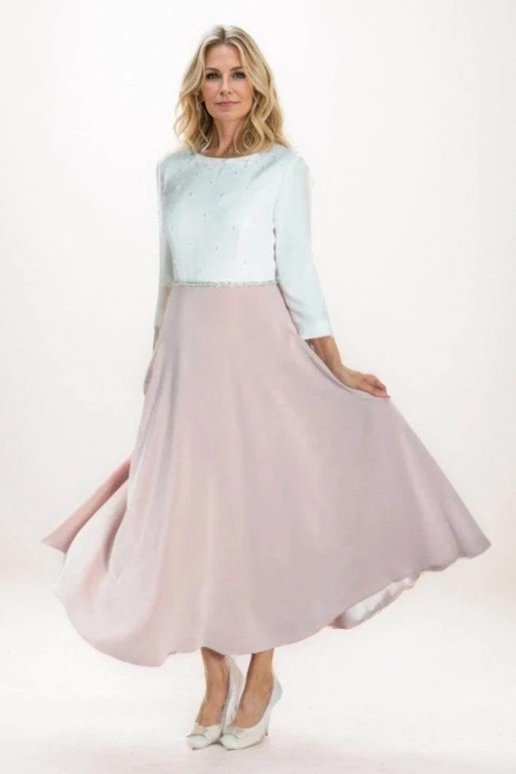 A-Line Maxi Chiffon Mother Of The Bride Dress CM0282