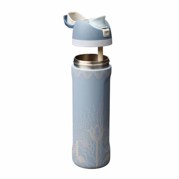 Owala 24fl oz Stainless Steel Special Edition FreeSip Water Bottle - Studded Garden