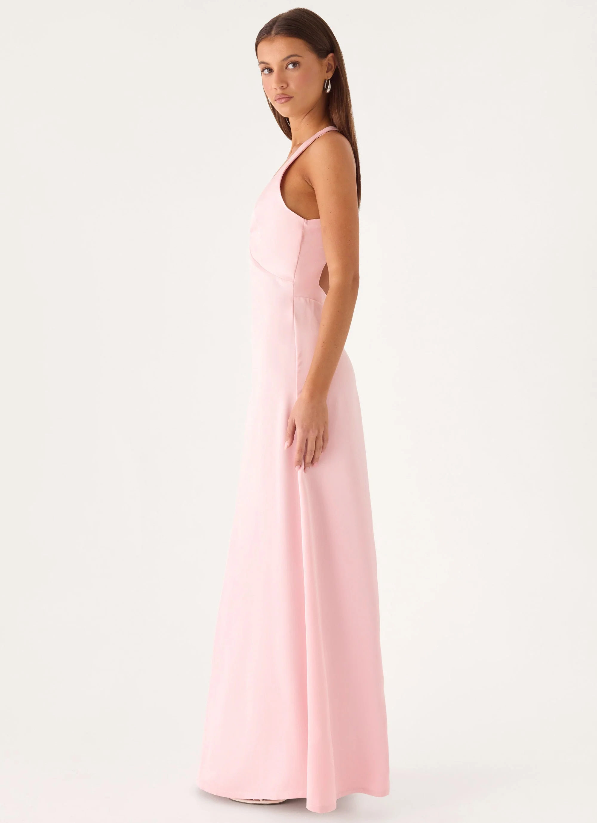 Darcee Maxi Dress - Pink - luluinthesky