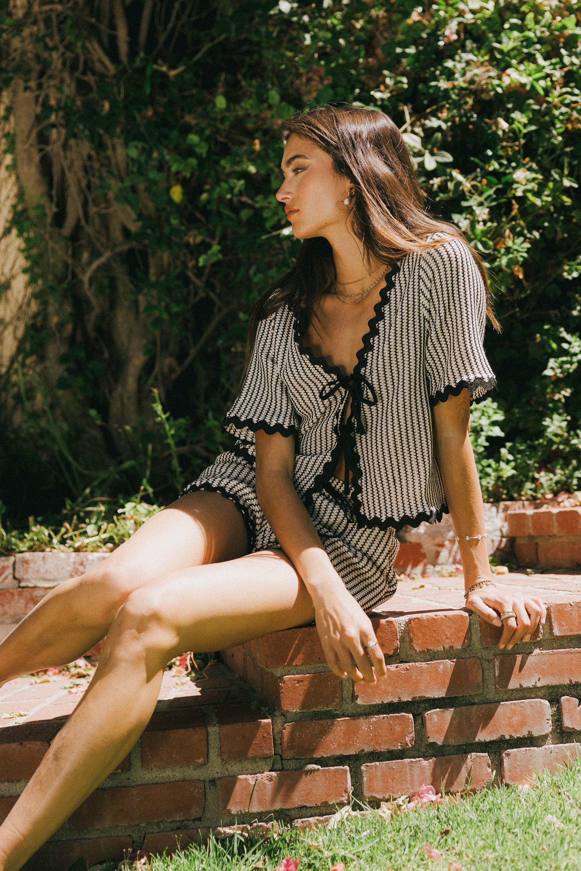 Estella Scalloped Top