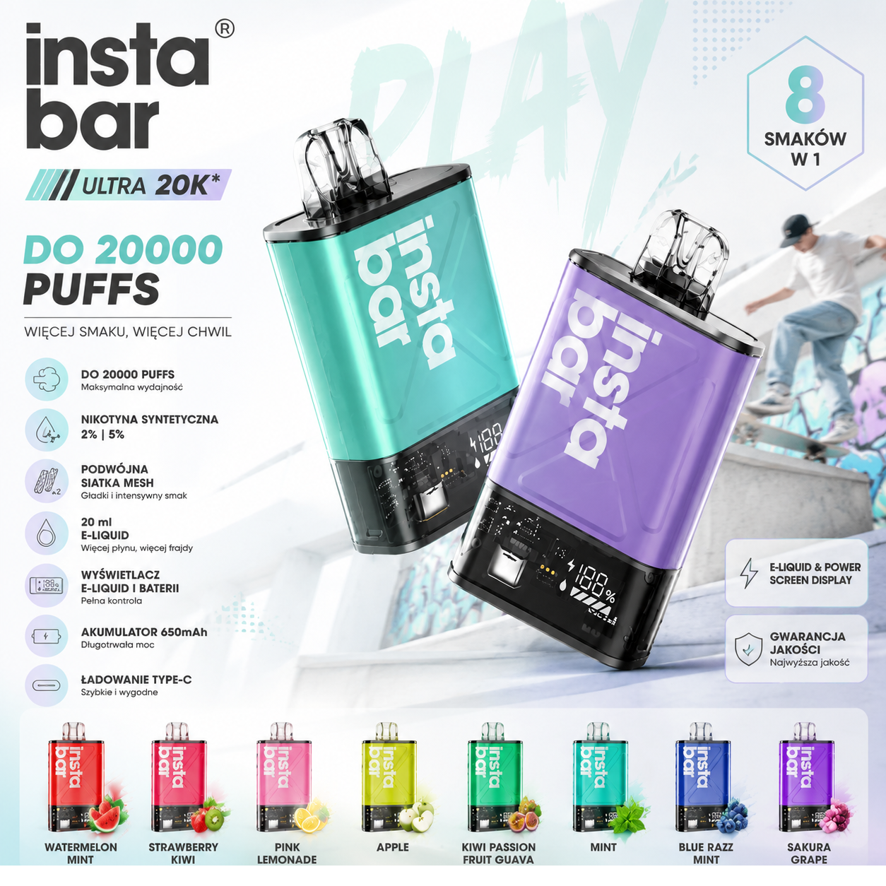 Instabar Ultra 20K