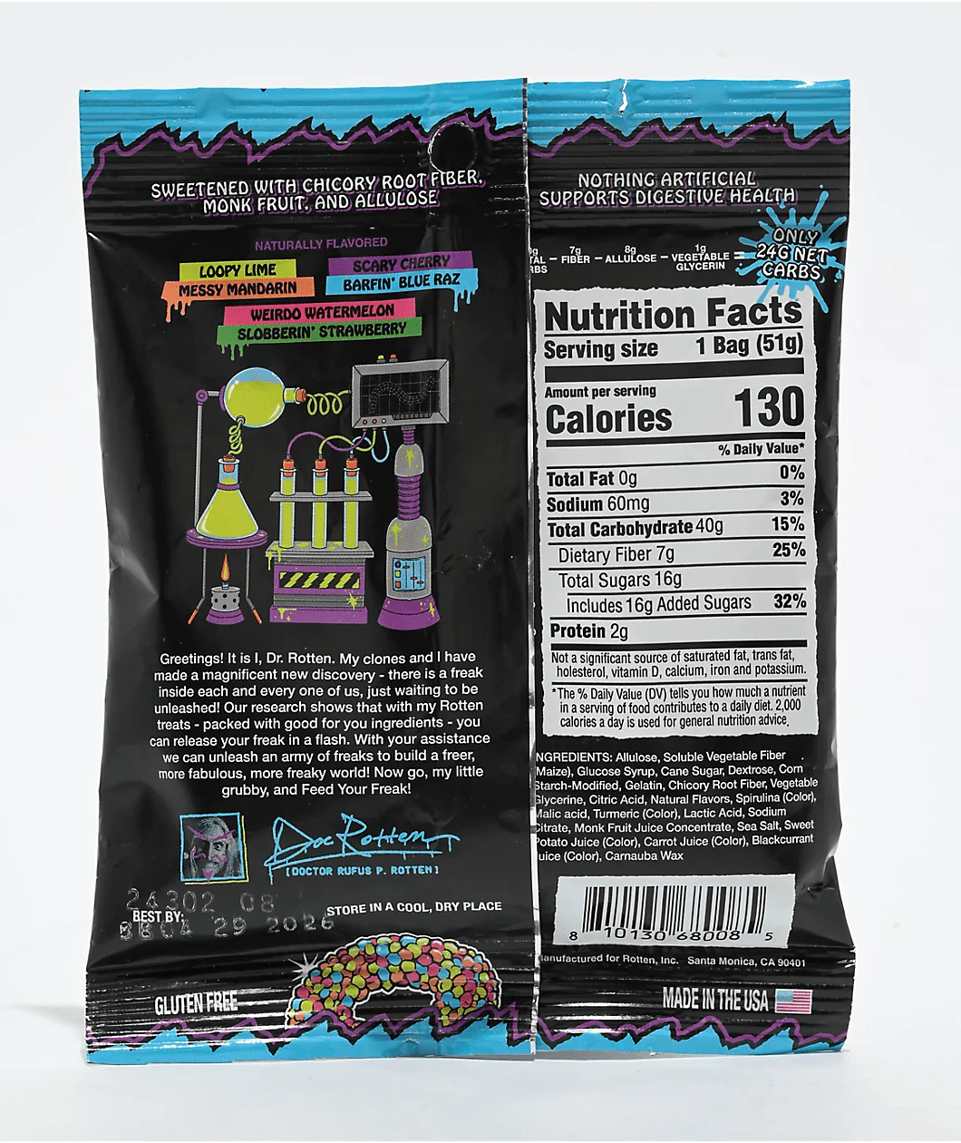 ROTTEN Original Gummy Cruncheez