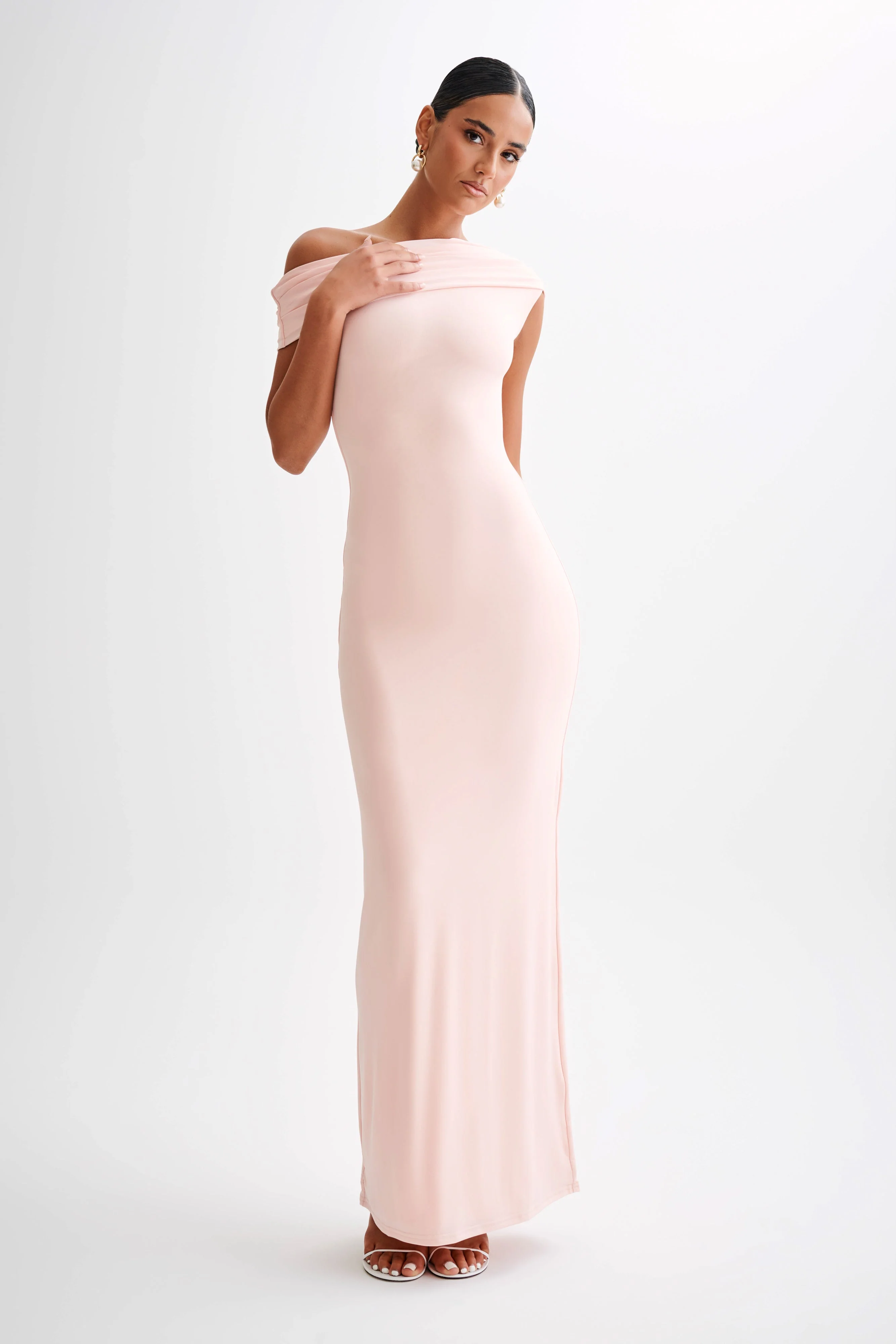 Cassandra-Off-Shoulder-Slinky-Maxi-Dress-Pale-Pink