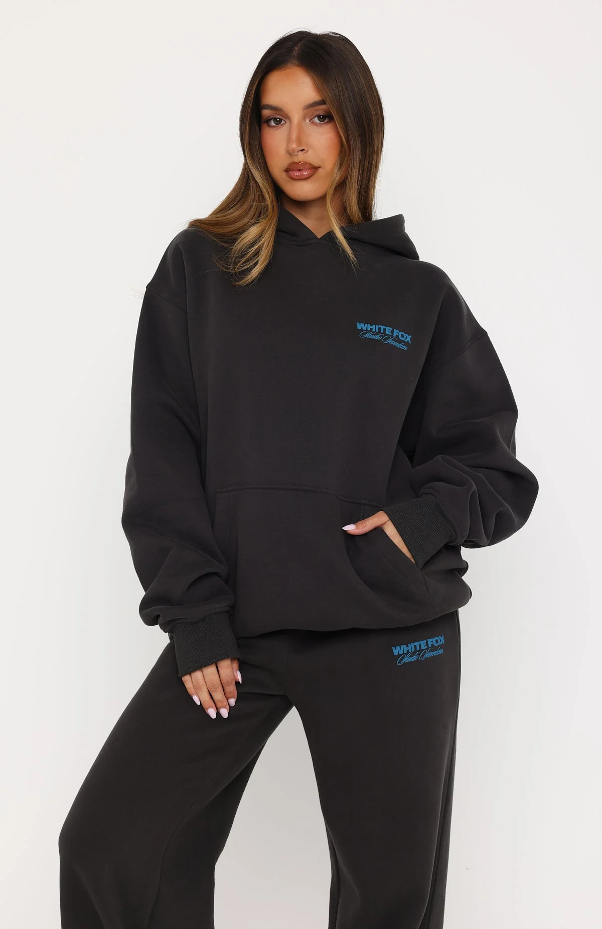 Studio 17 Tallulah Oversized Hoodie Charcoal