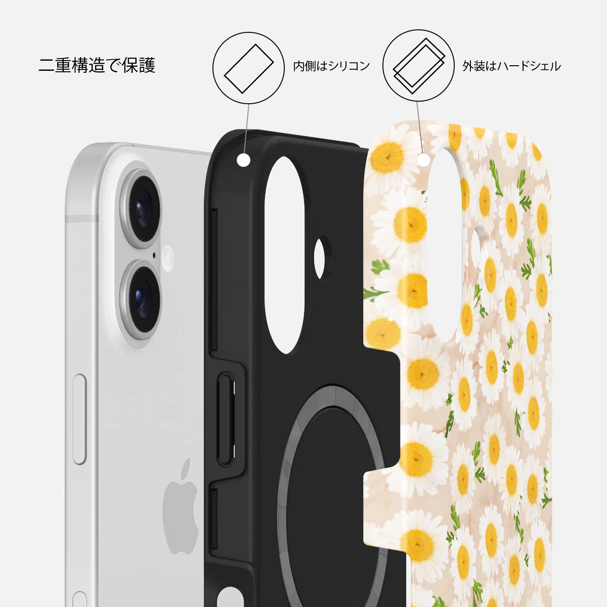 Pure Bliss - iPhone 16 Plus ケース