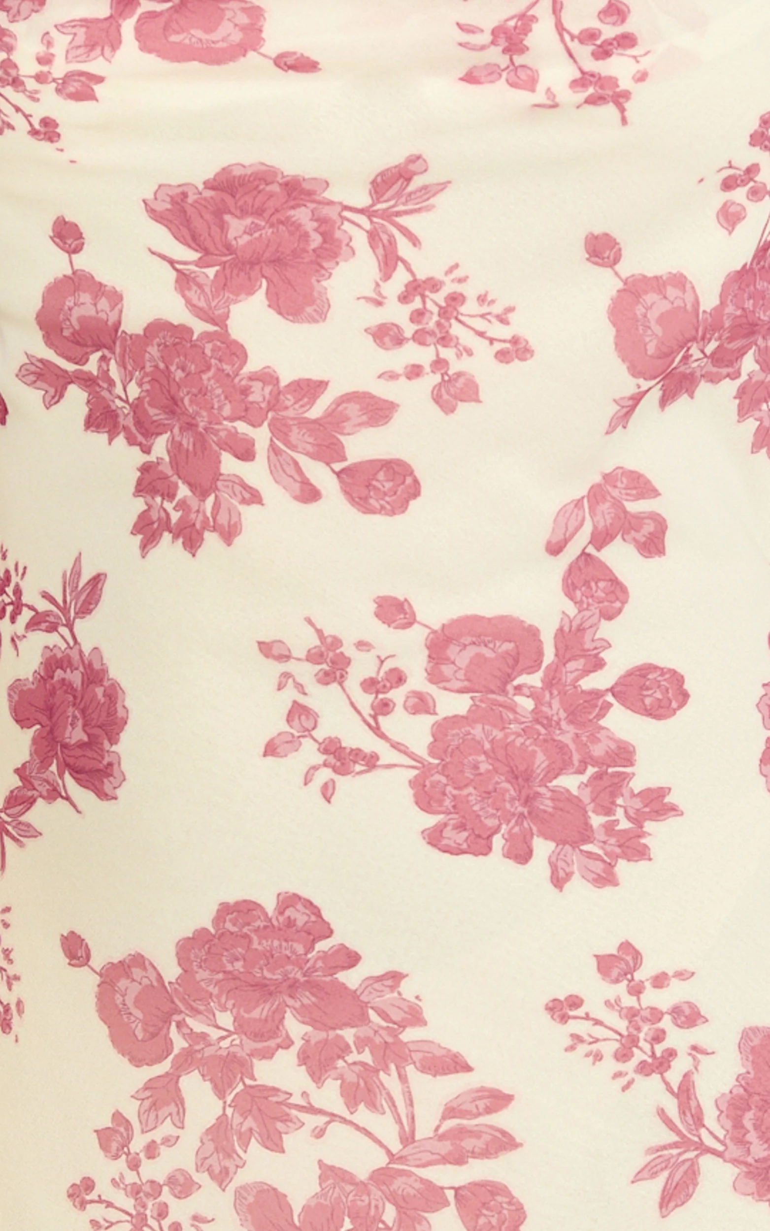 Lila Mini Dress - Cowl Neck Asymmetric Frill Skirt Dress in Toile De Joie Print