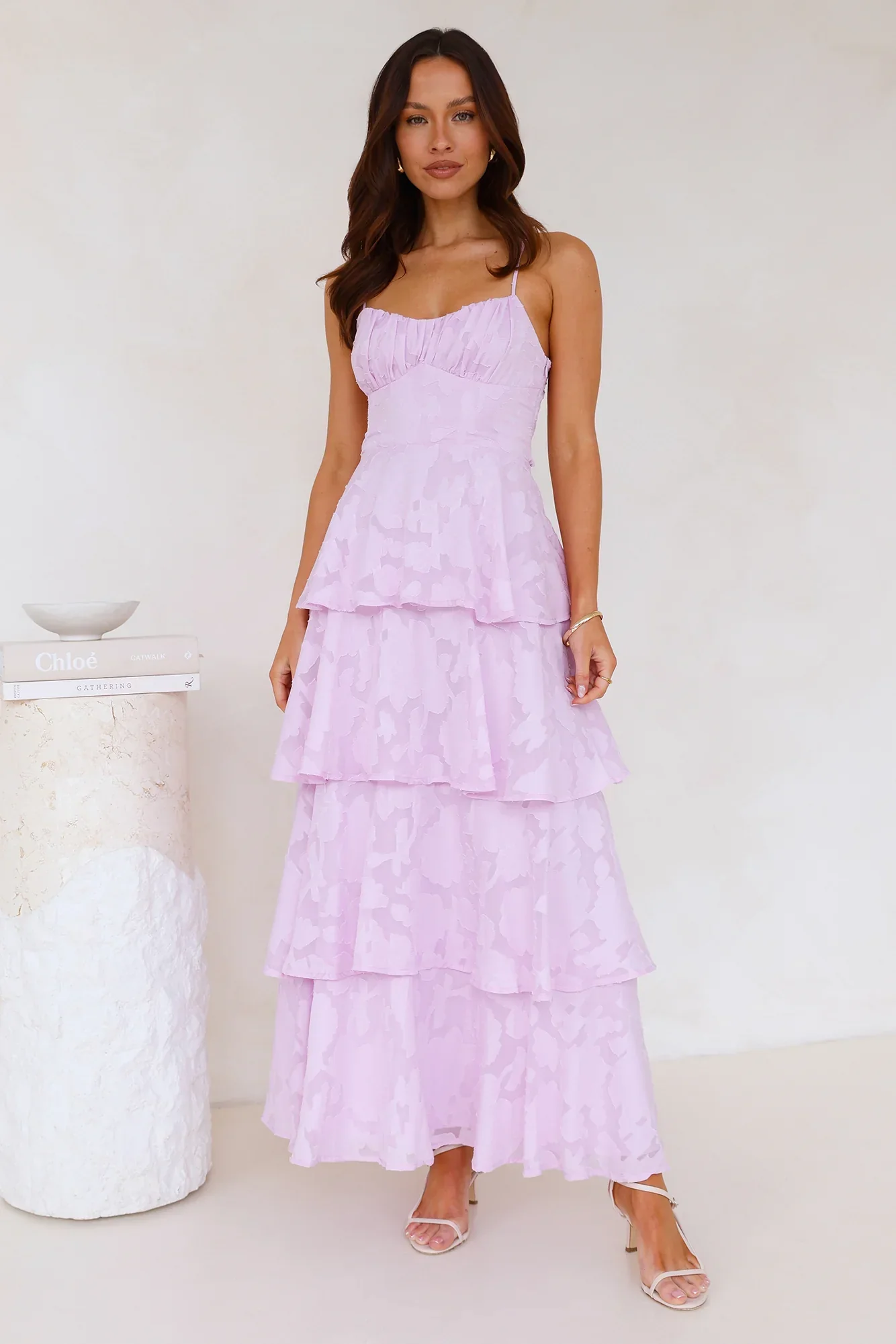 Thriving Now Maxi Dress Lilac