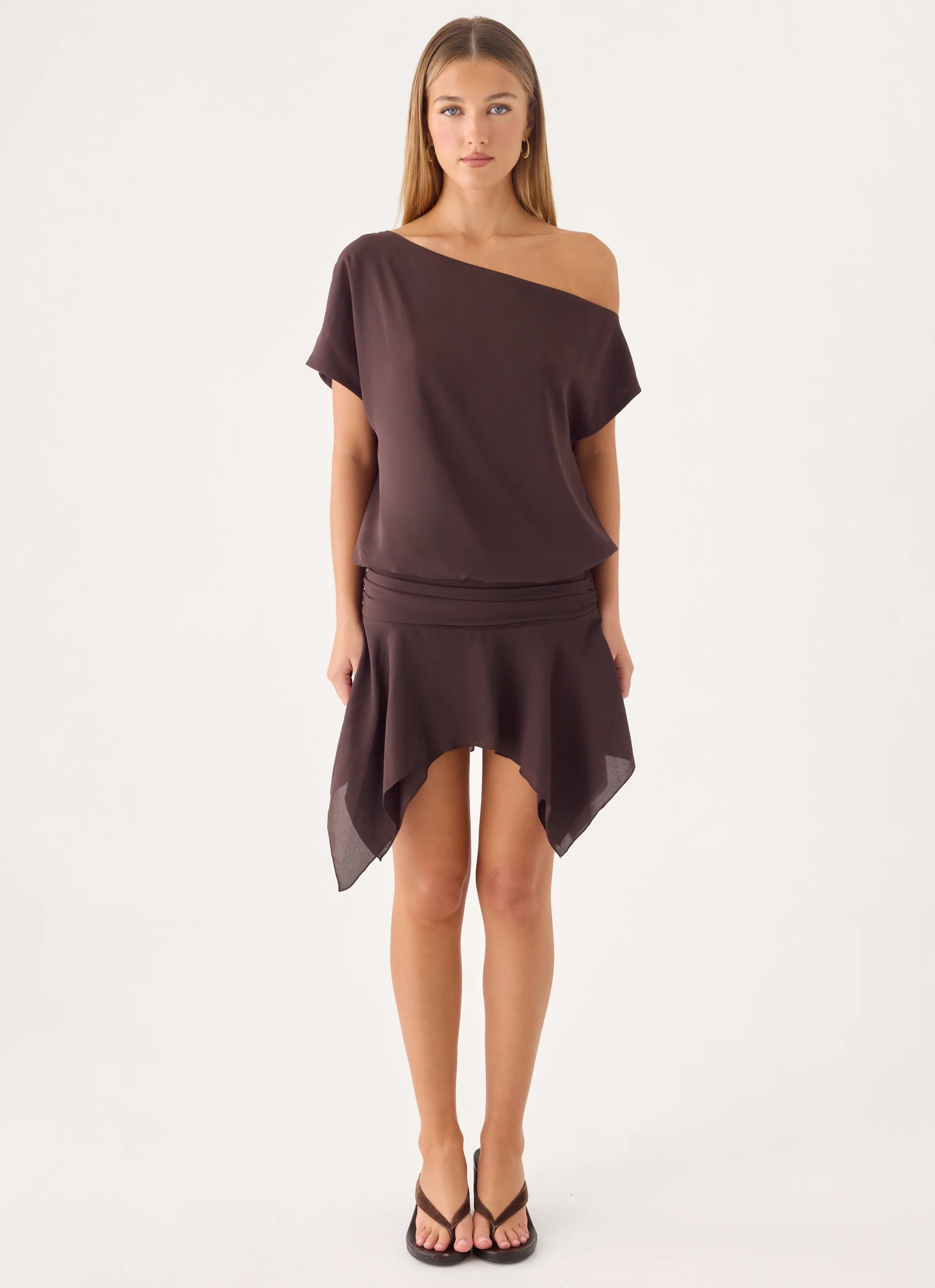 Wicked Love Mini Dress - Chocolate - luluinthesky