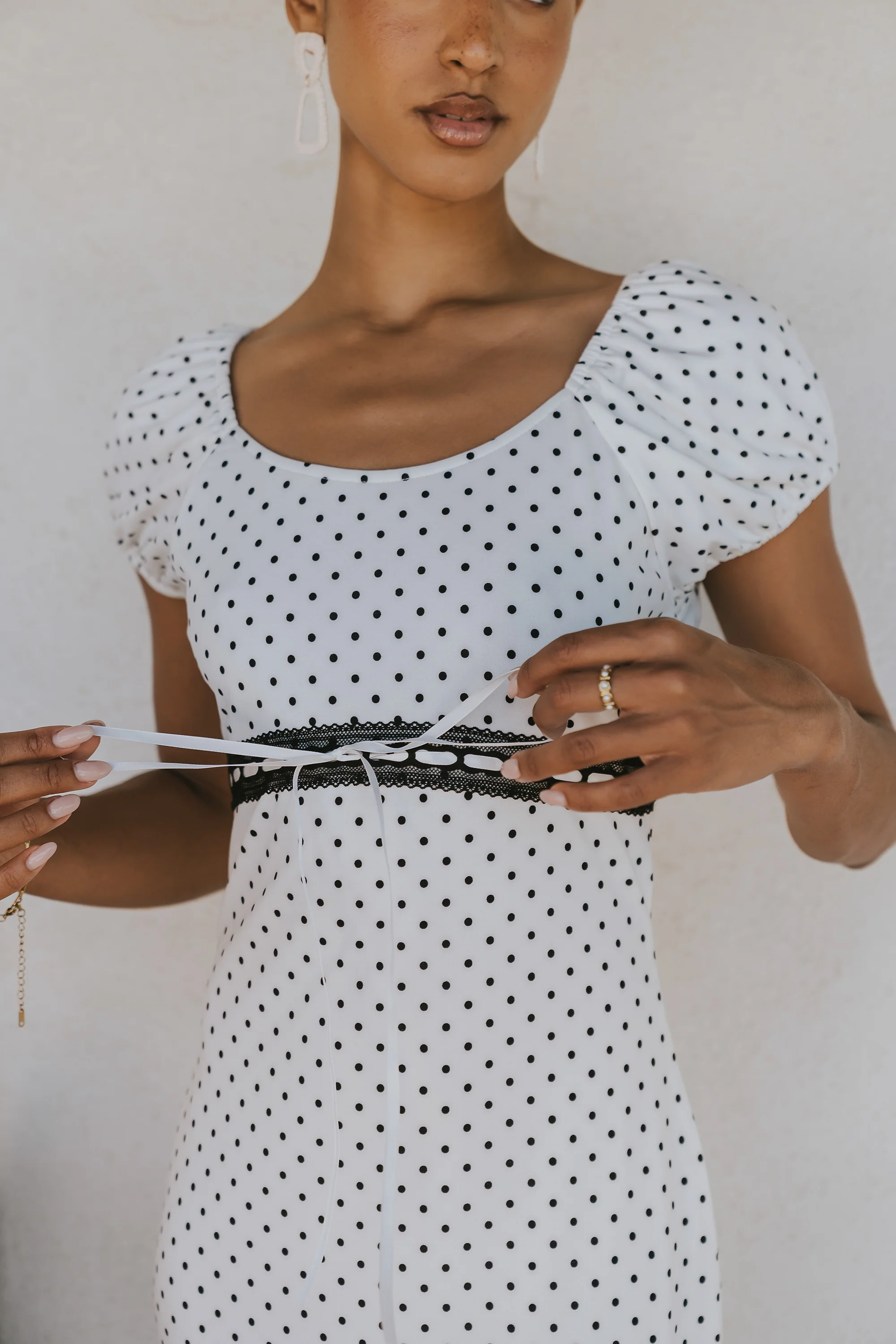 Colton Polka Dot Maxi Dress - FINAL SALE