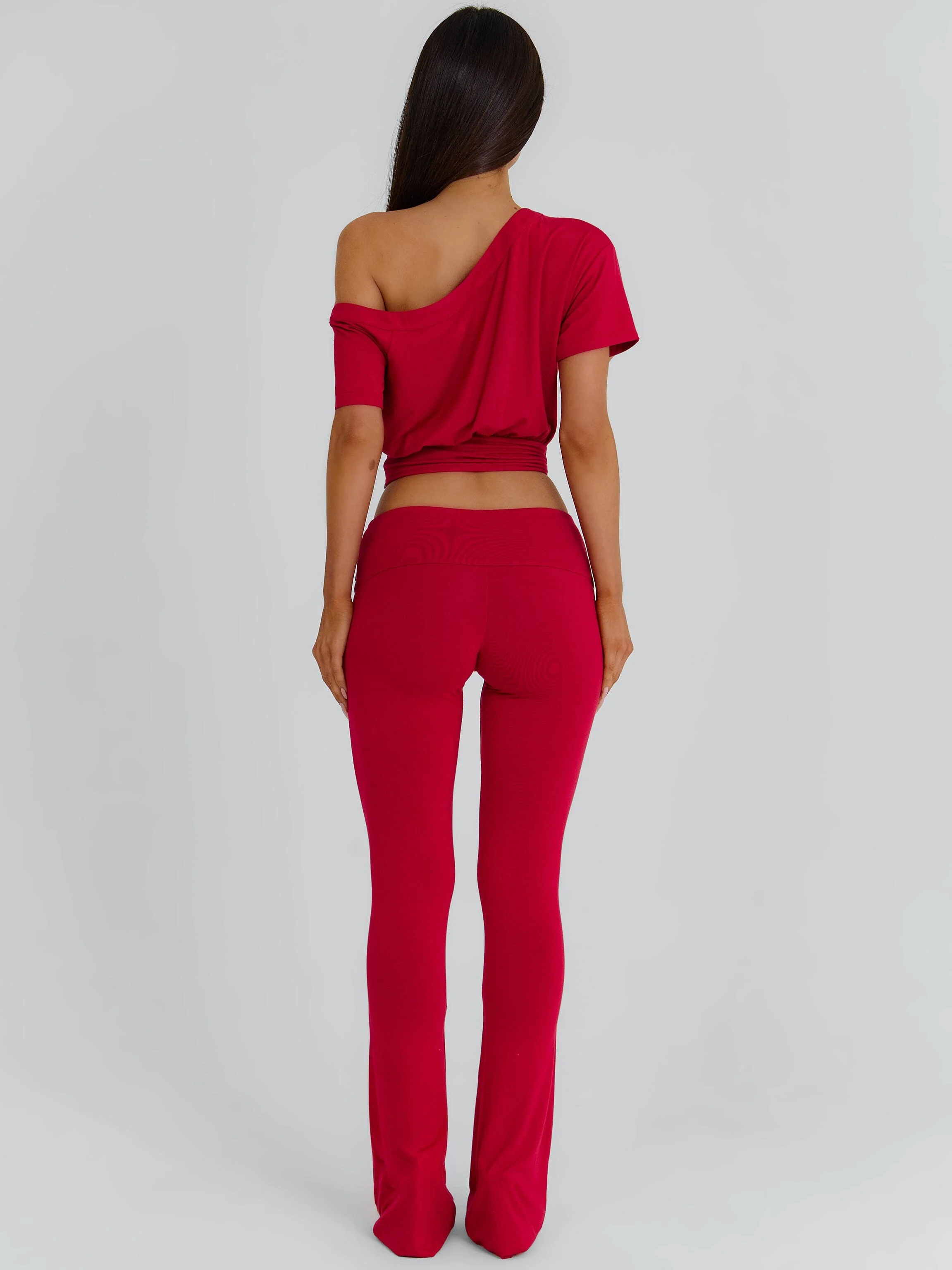 JANIYA CROP TOP RED