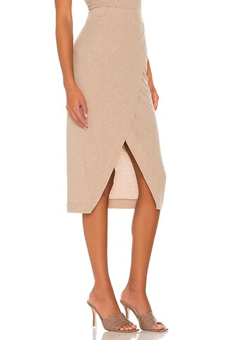 Cashmere Midi Skirt