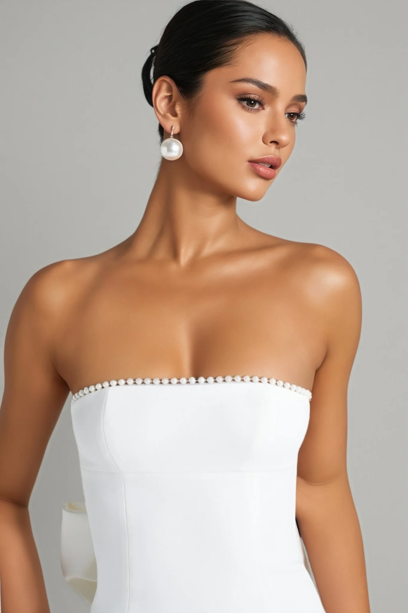 Gerald Plunge Backless Butterfly Maxi Dress