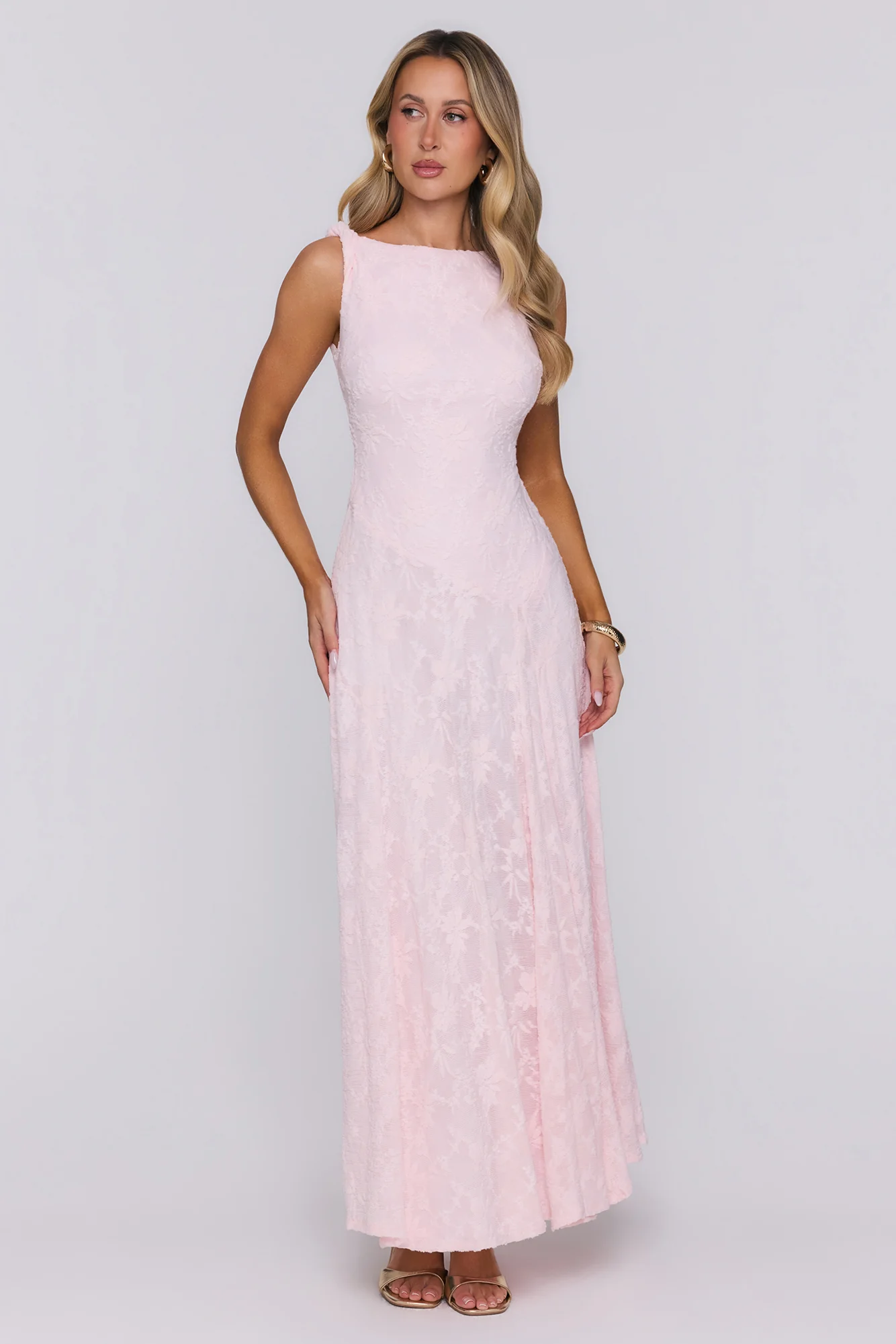 Charmed By You Maxi Dress Pink