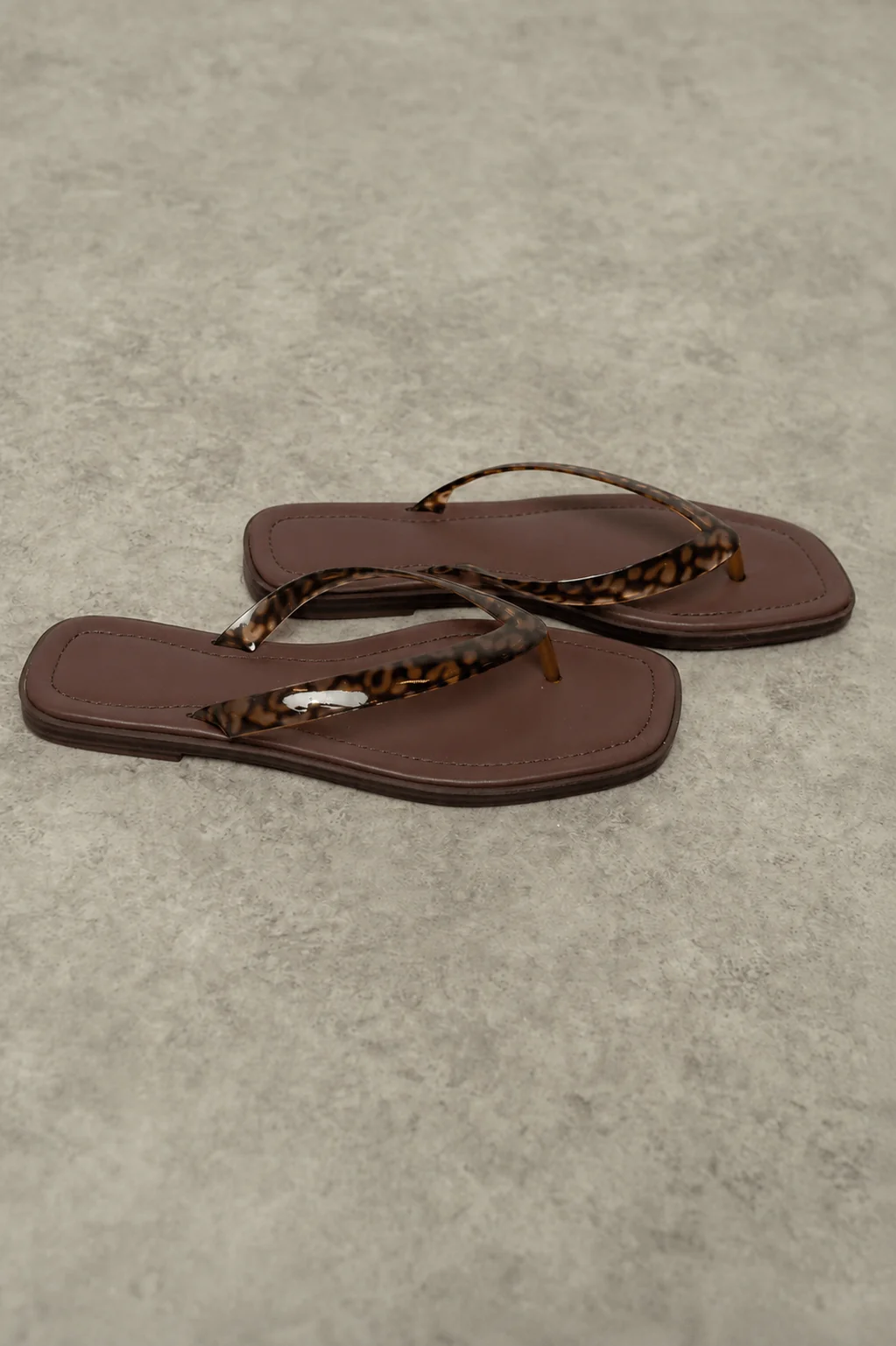Trixie Jelly Sandal in Leopard