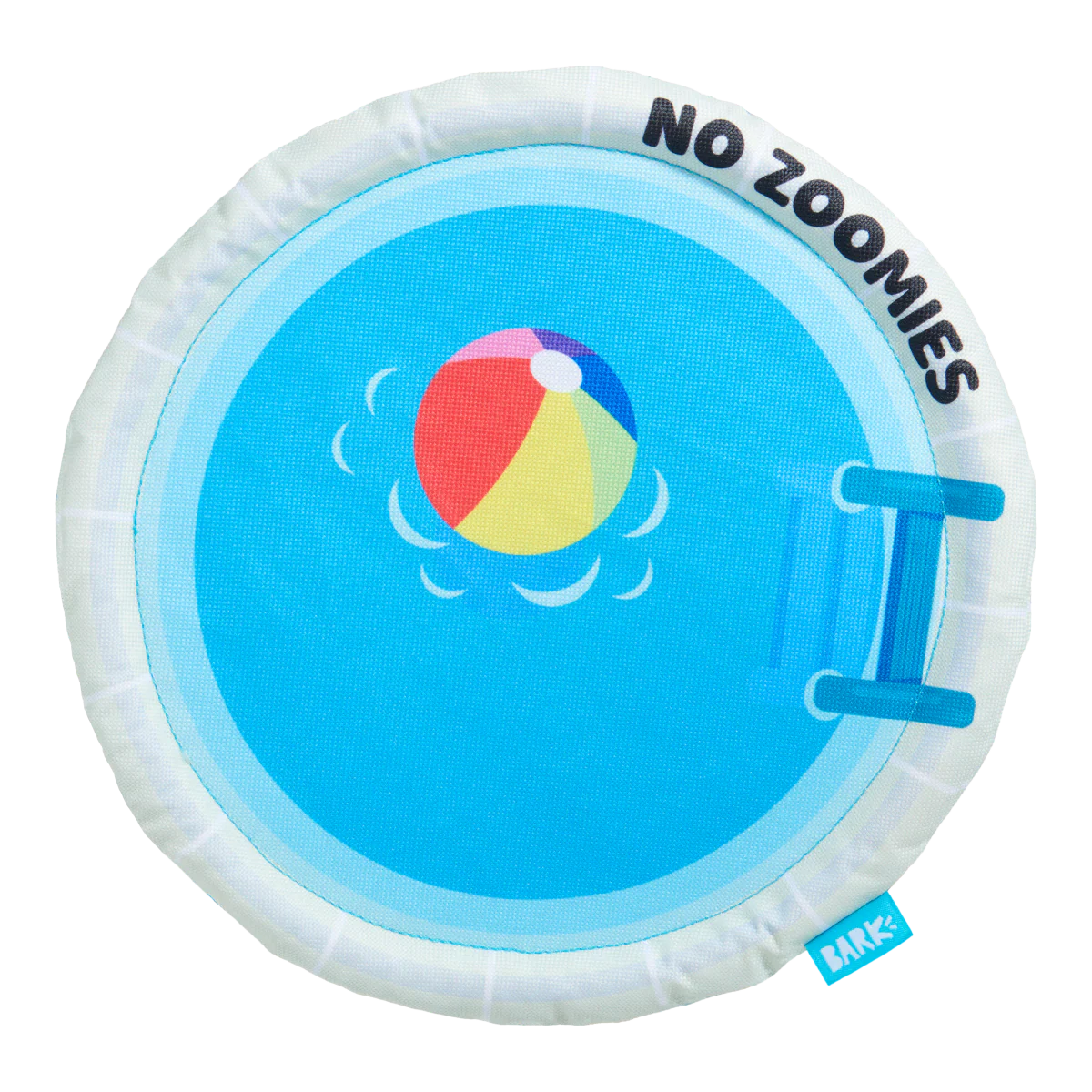 Deep End Disc Plush Fetch Dog Toy