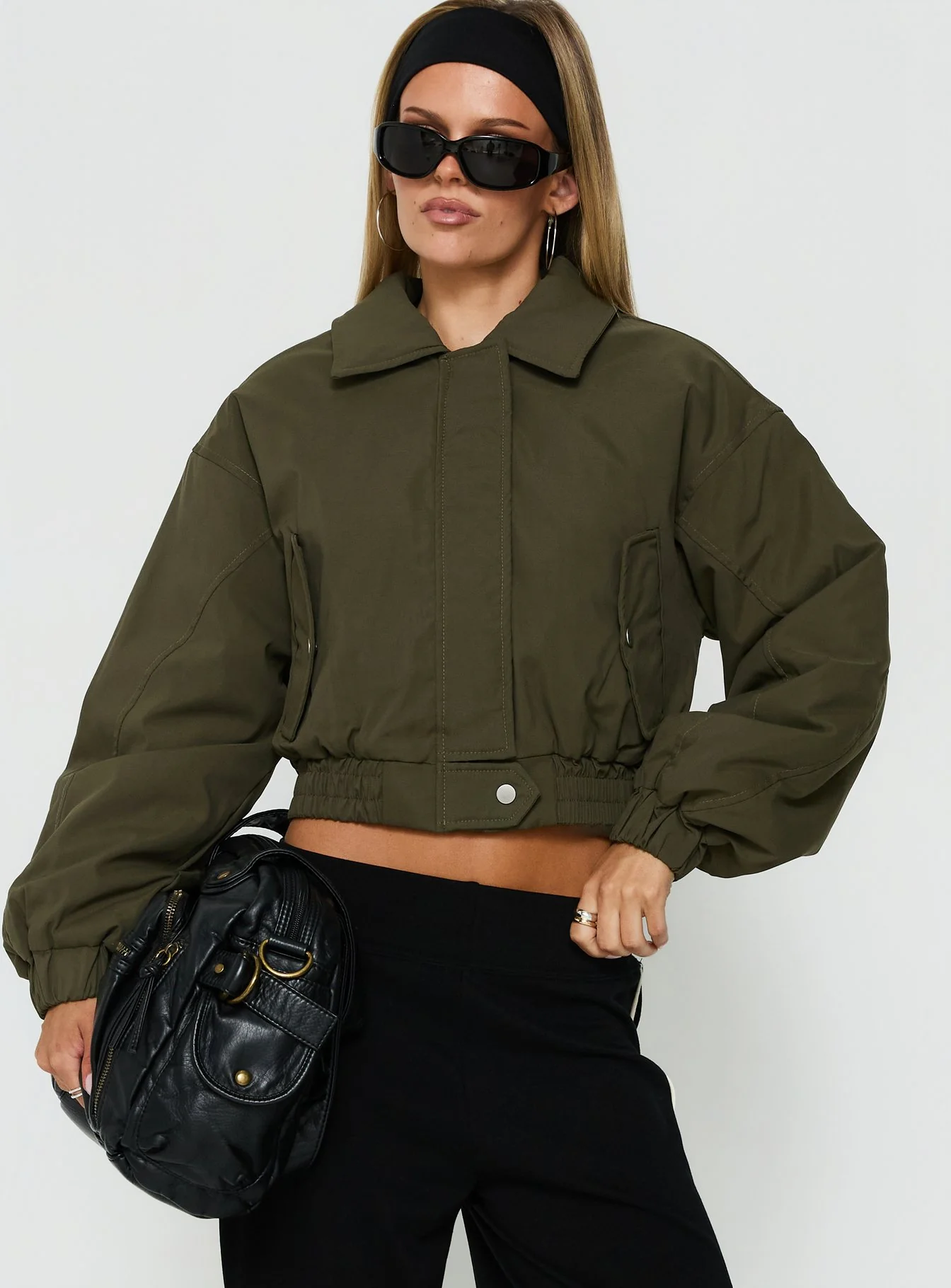 Outtake Utility Bomber Jacket Khaki