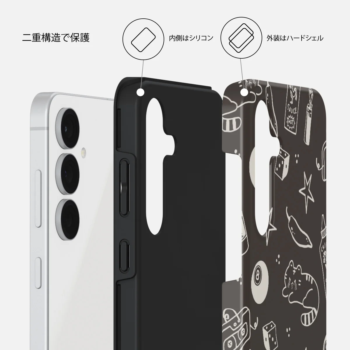 Essentials - Samsung Galaxy S25 FE ケース
