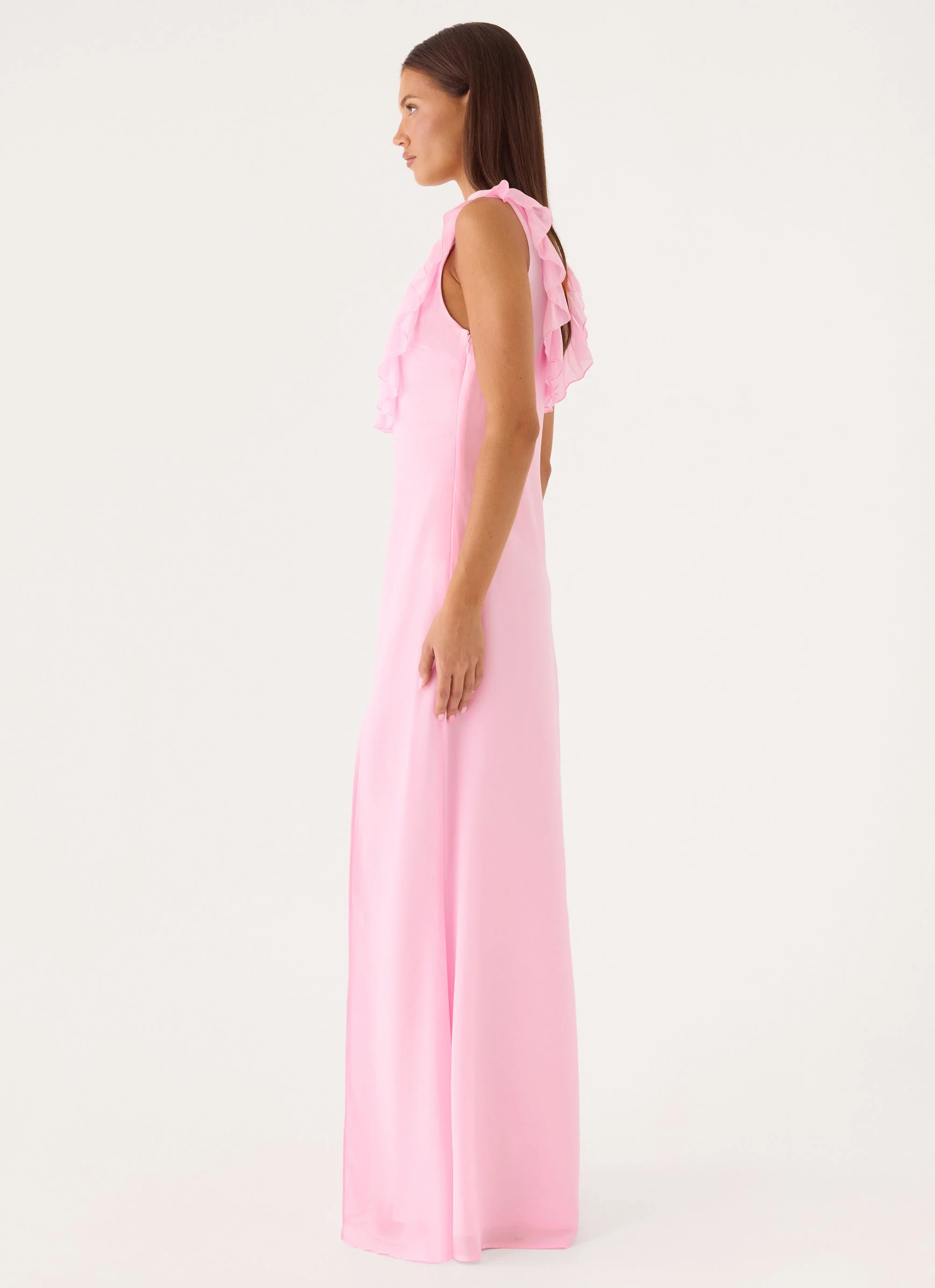 Something Inbetween Maxi Dress - Blushing Pink