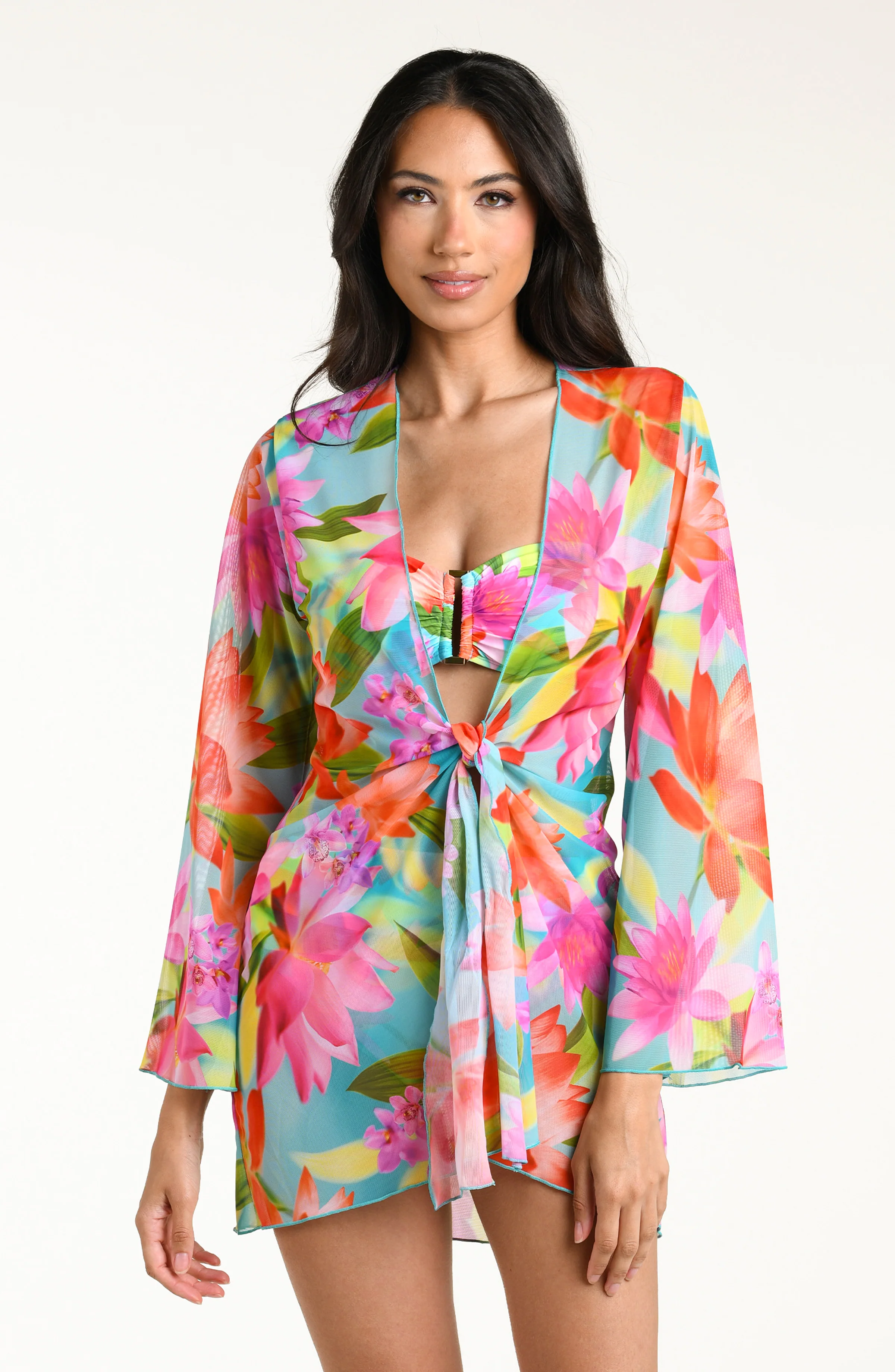 Sunset Botanica Kimono