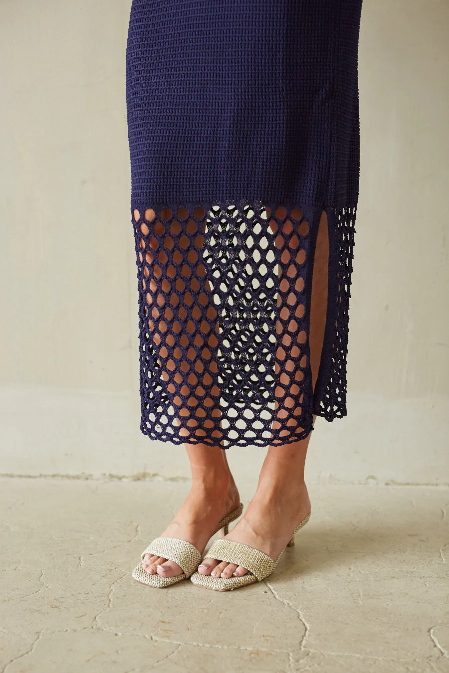 Alondra Crochet Maxi Dress