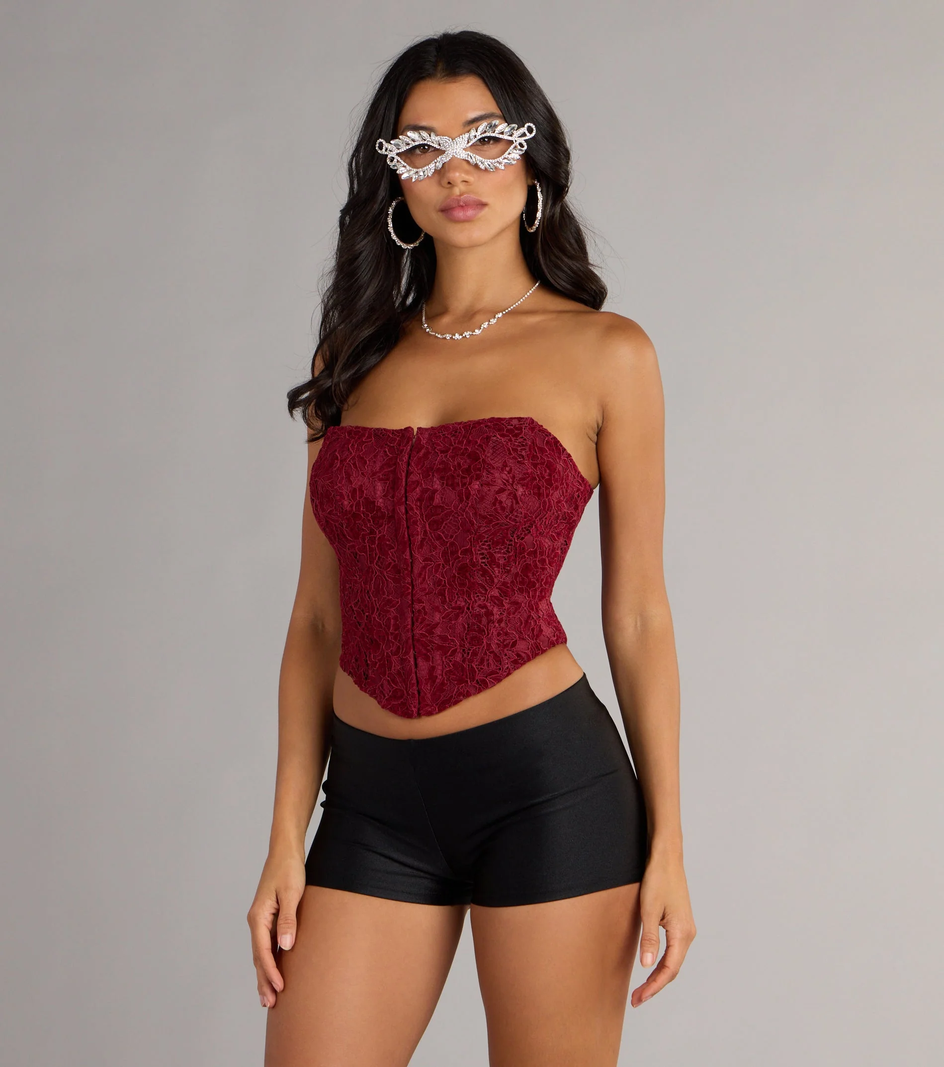 Sleek And Stunning Mid-Rise Hot Shorts