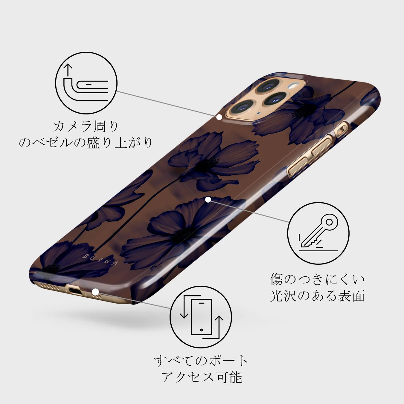 Velvet Night - iPhone 11 Pro ケース
