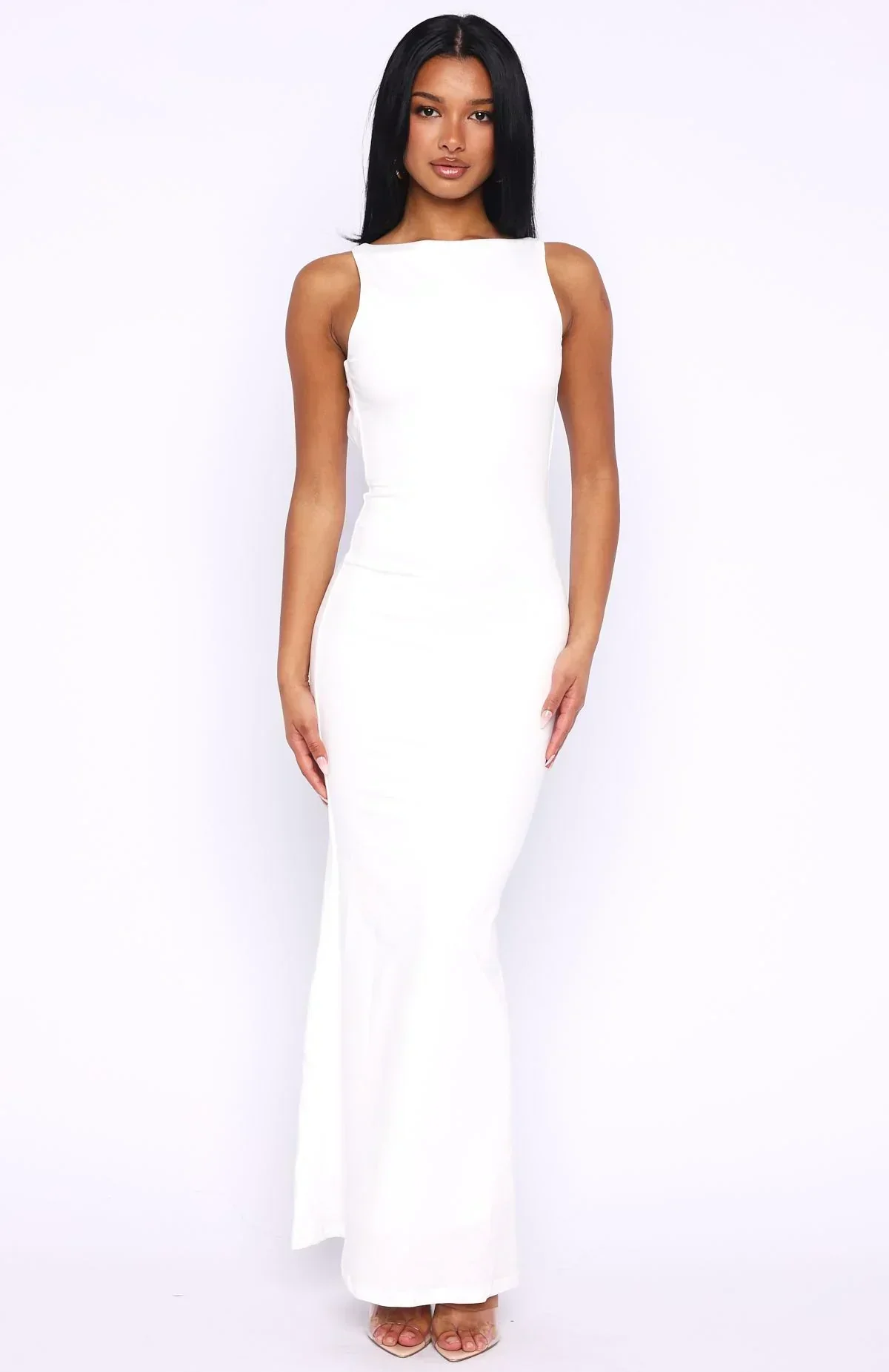 Country Club Maxi Dress White
