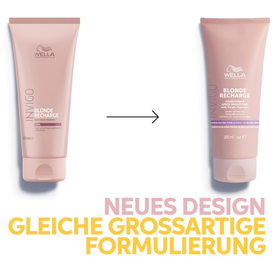 Wella Color Recharge Color Refreshing Conditioner Cool Blonde Blonde Recharge
