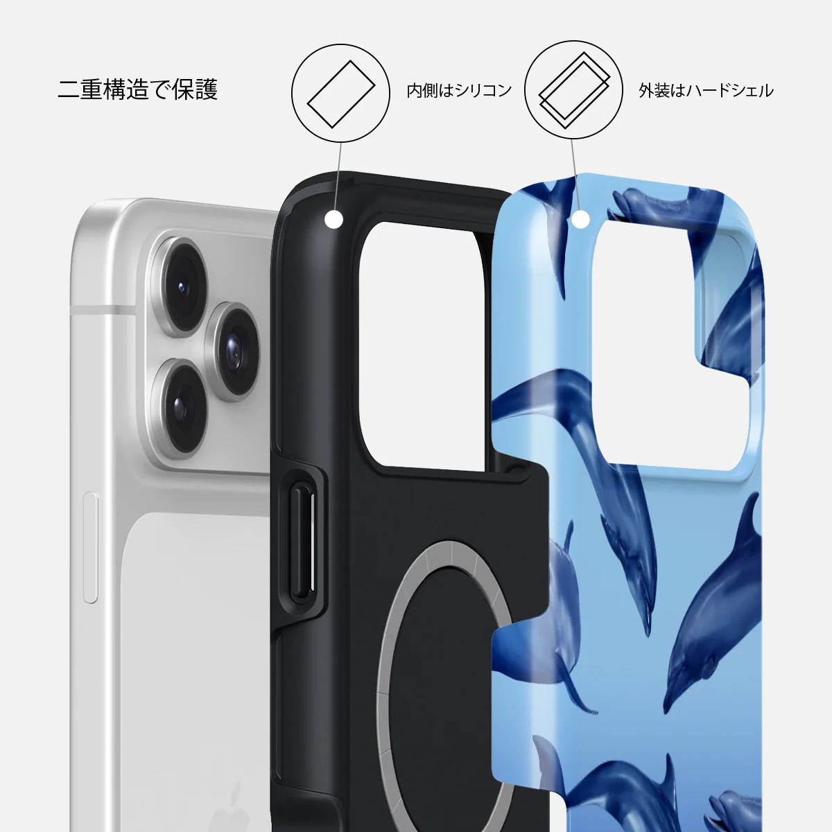 Ocean Cowboy - iPhone 17 Pro ケース