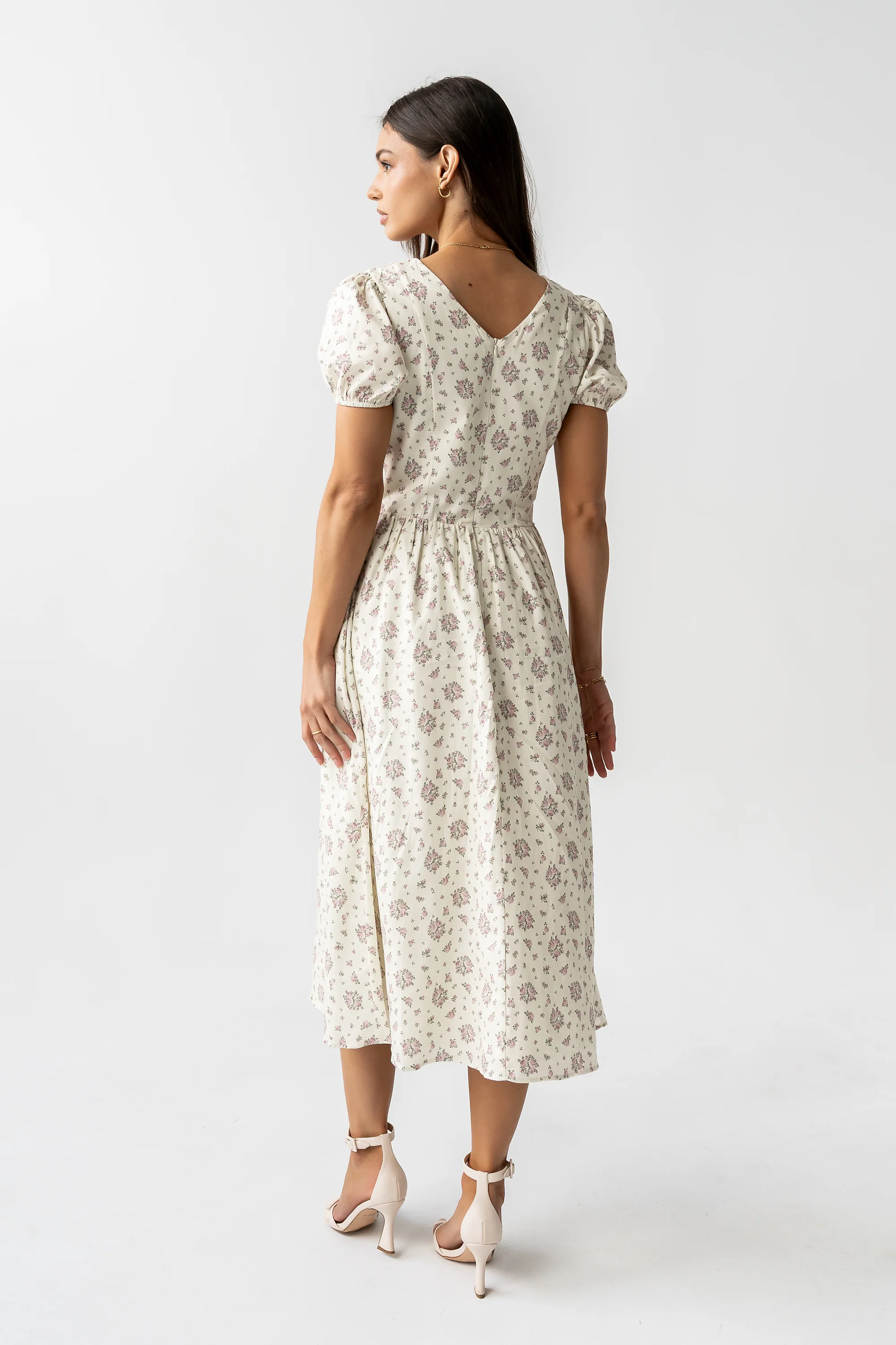 Trish Floral Midi Dress - FINAL SALE