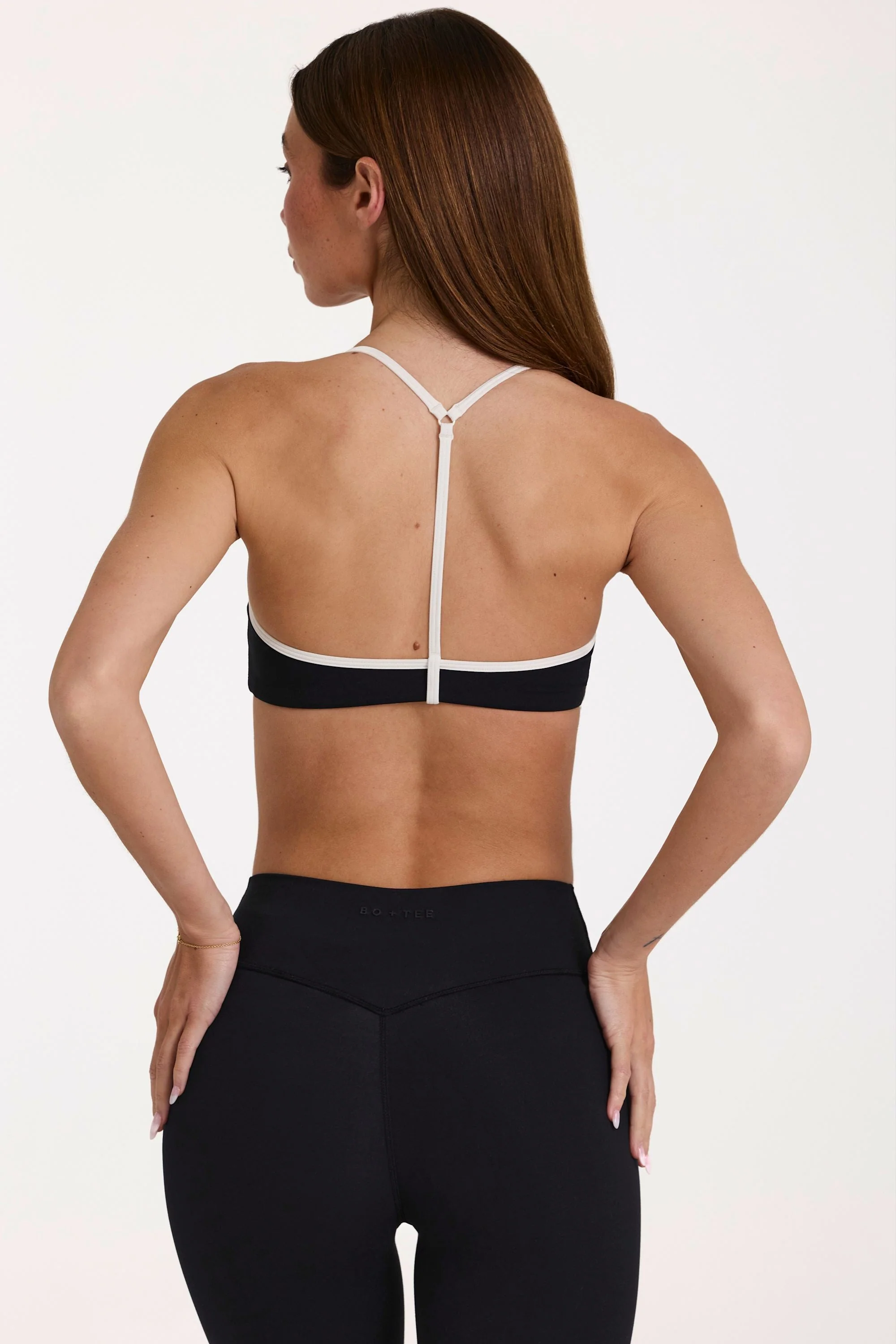 Soft Active Sports Bra in Black