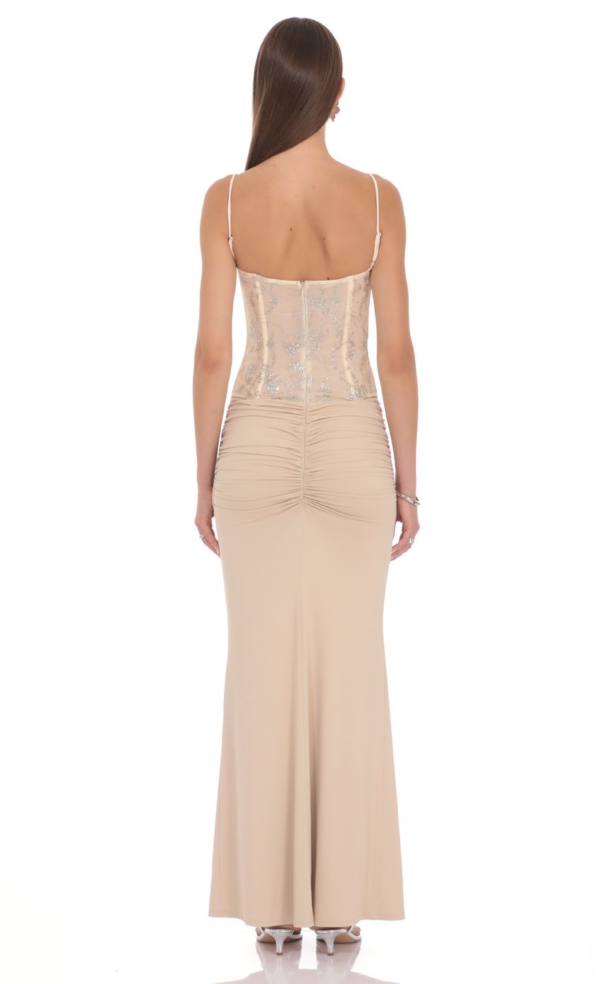 Athena Corset Maxi Dress