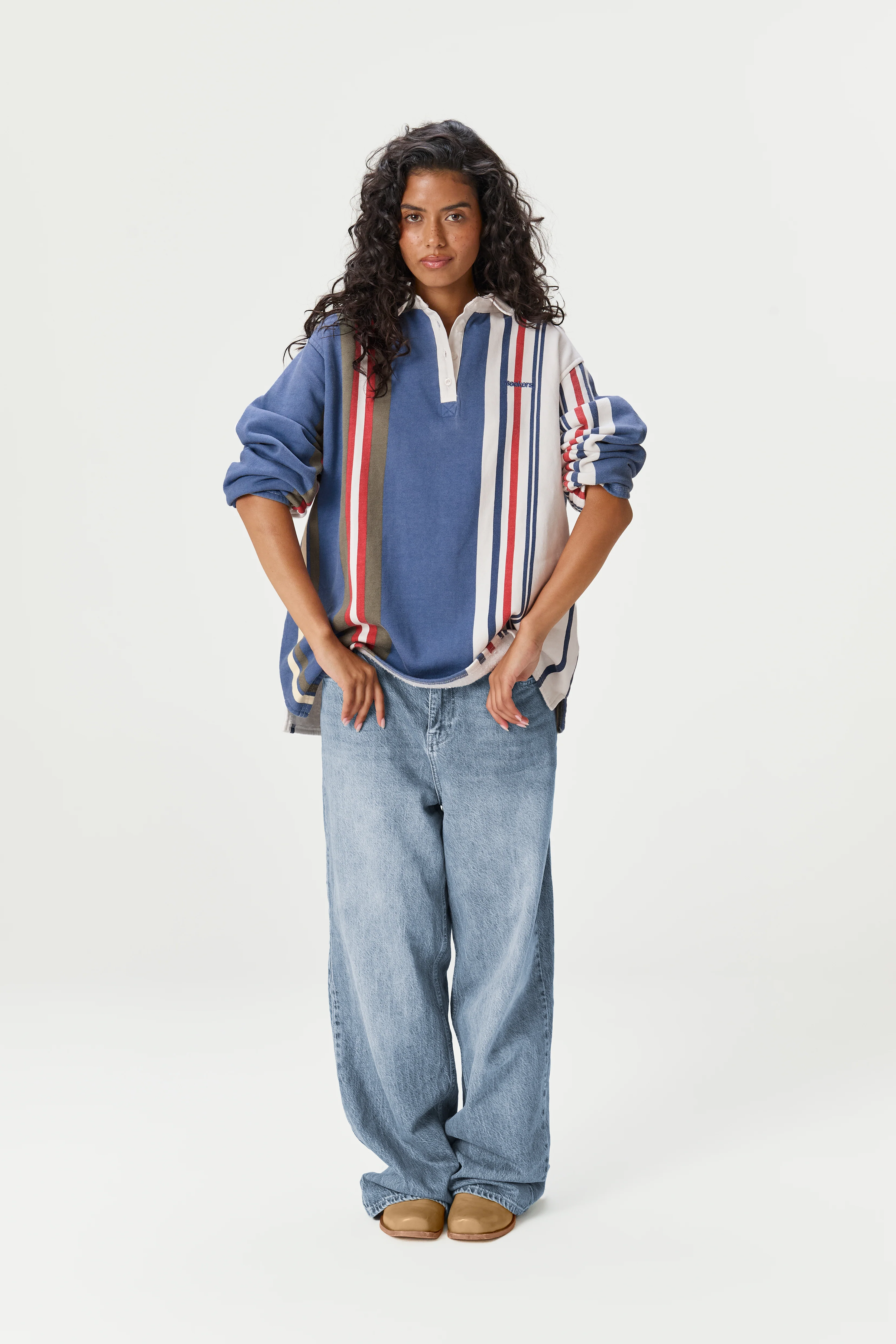 Tommy Vintage Stripe Rugby Top