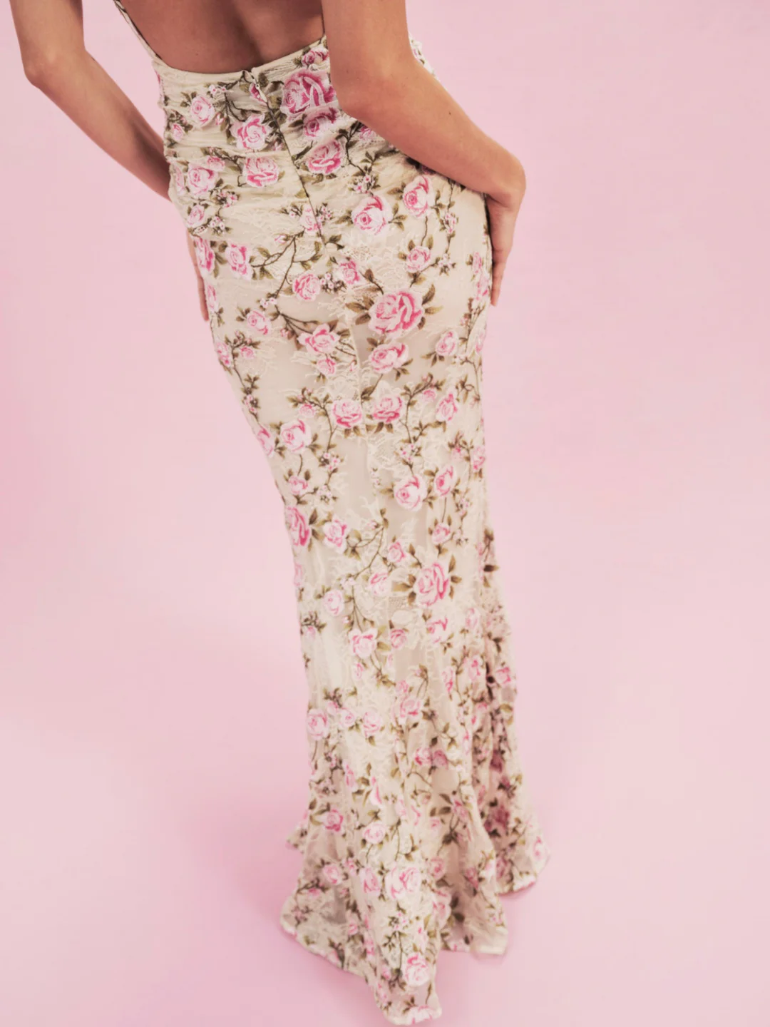 Esme Rose Embroidered Gown