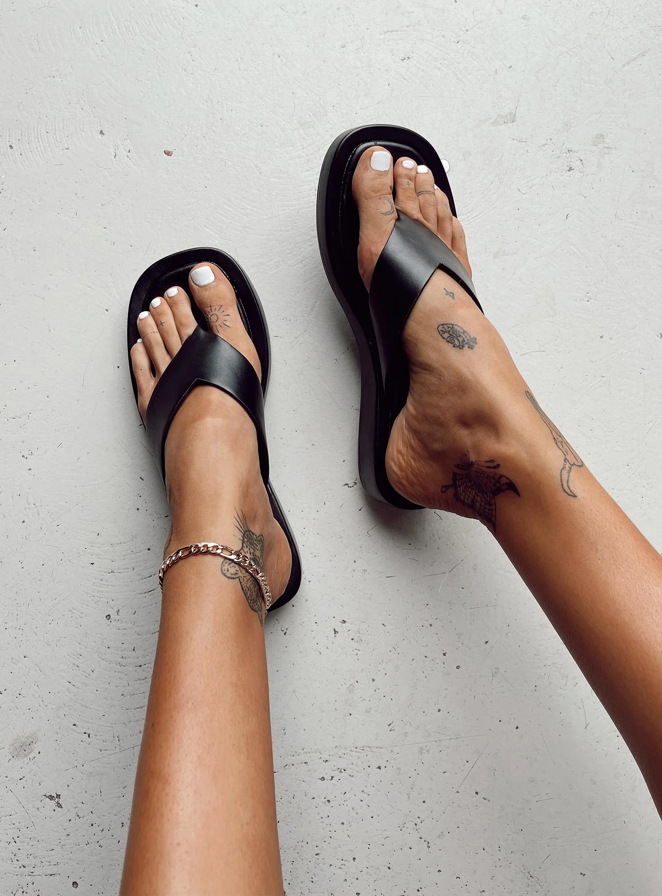 Tampa Sandals Black - luluinthesky