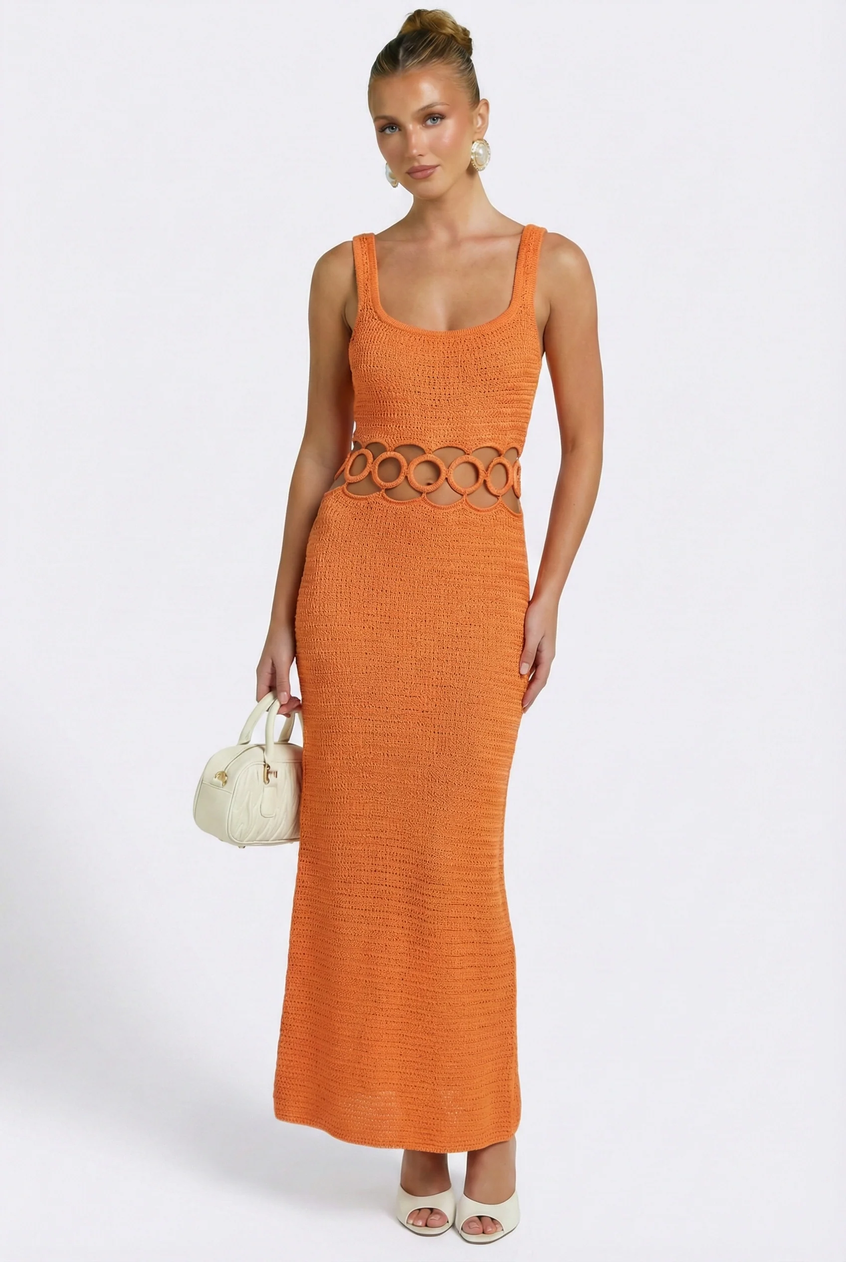 Bali Crochet Midi Dress
