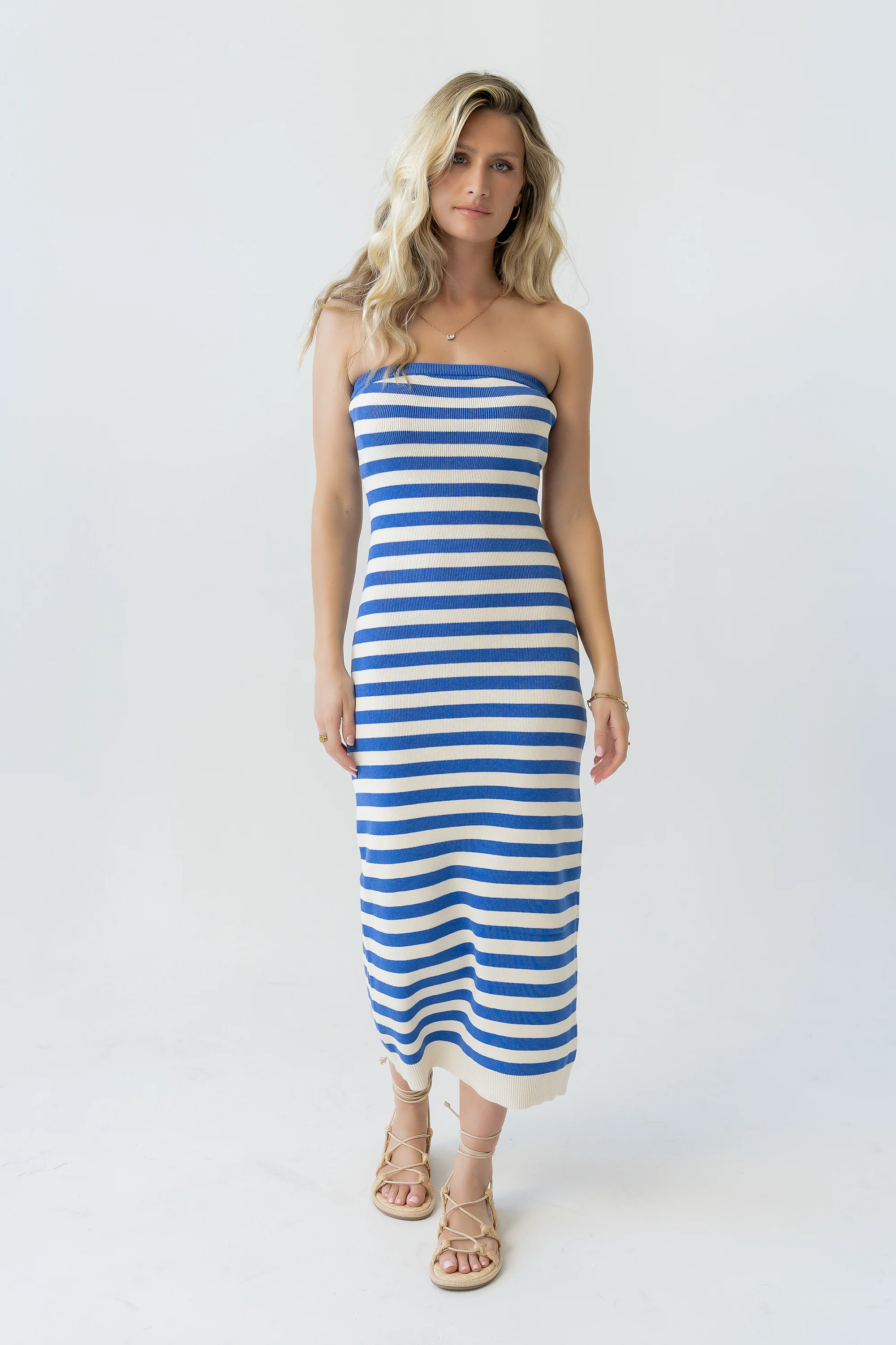 Sydni Strapless Knit Maxi Dress - FINAL SALE