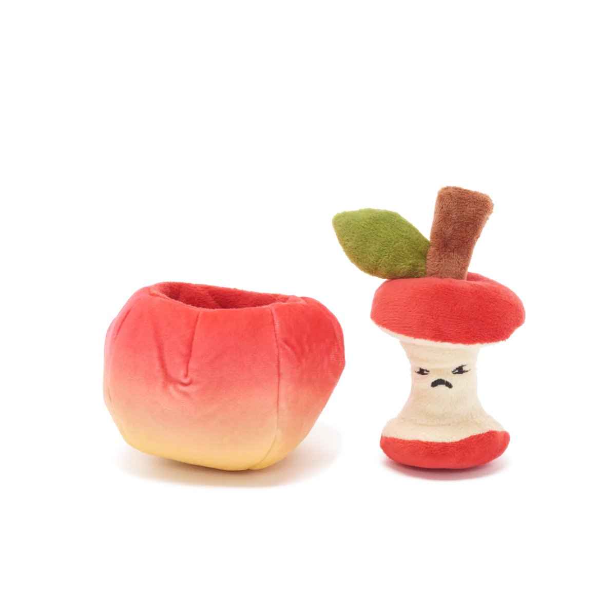 Red Malicious Plush Multi-Part + Enrichment Dog Toy