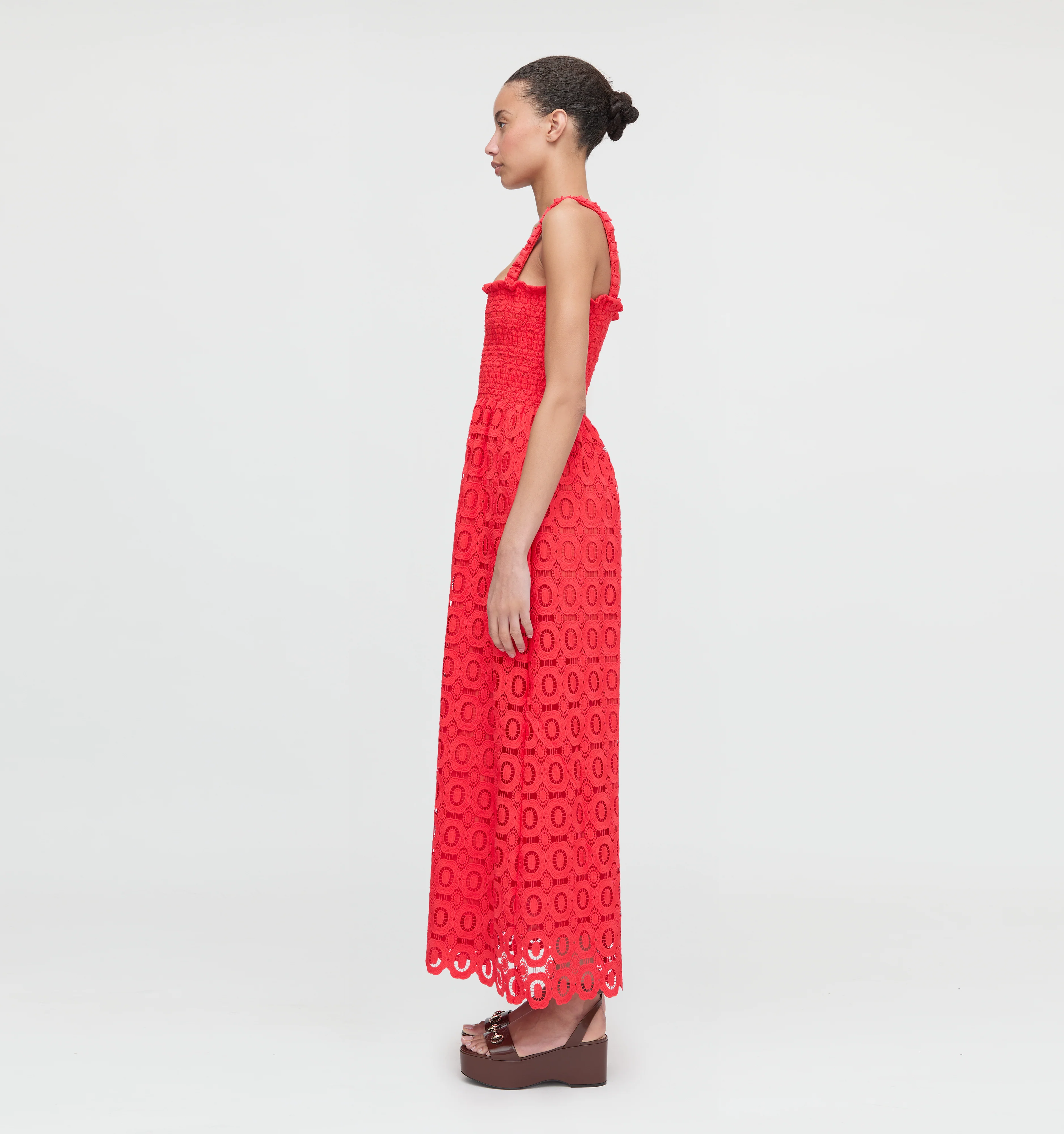 The Anjuli Nap Dress - Poppy Lace