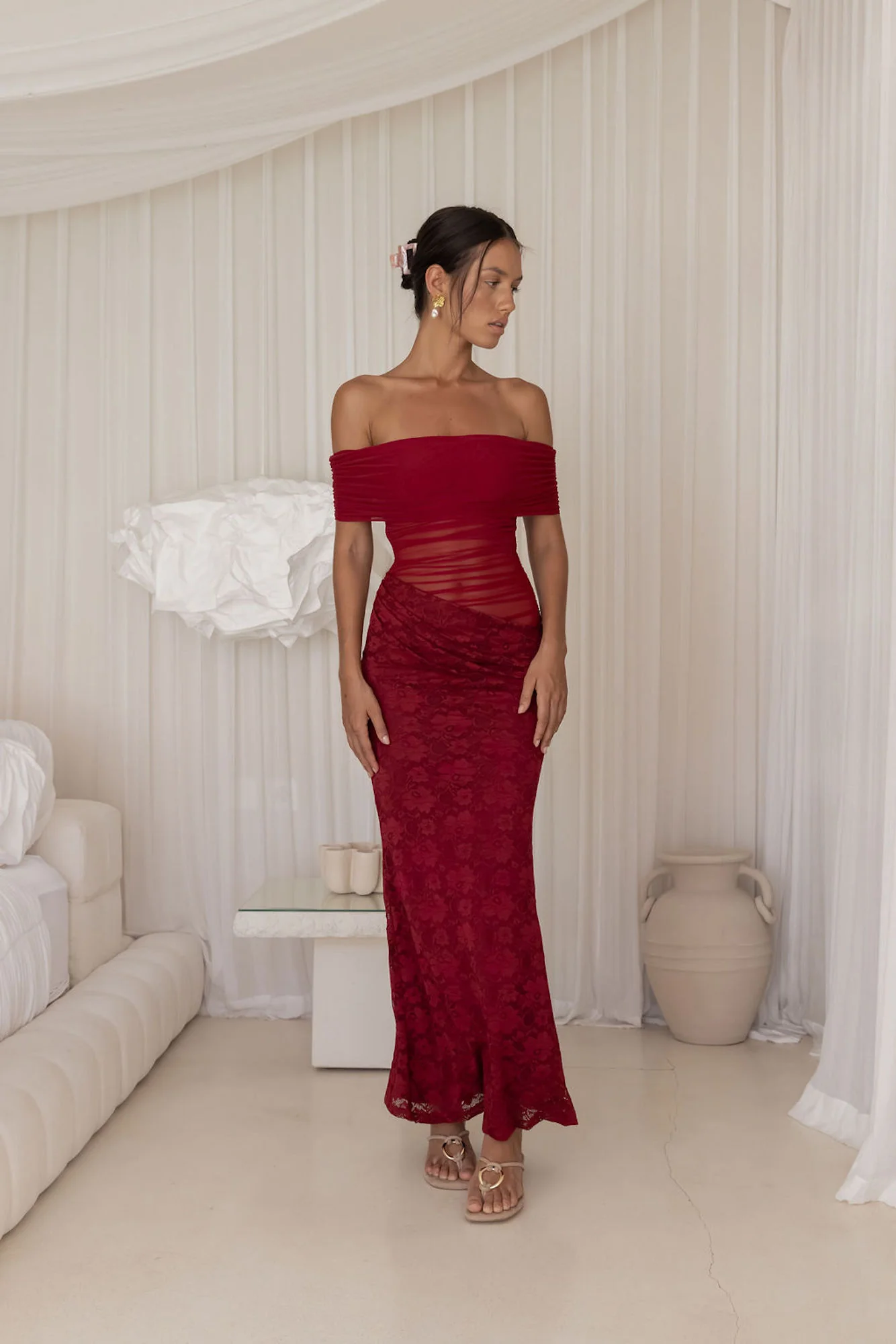 Emery Maxi Dress Plum