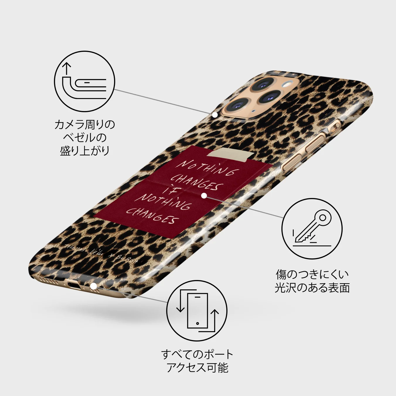 Nothing Changes - iPhone 11 Pro Max ケース