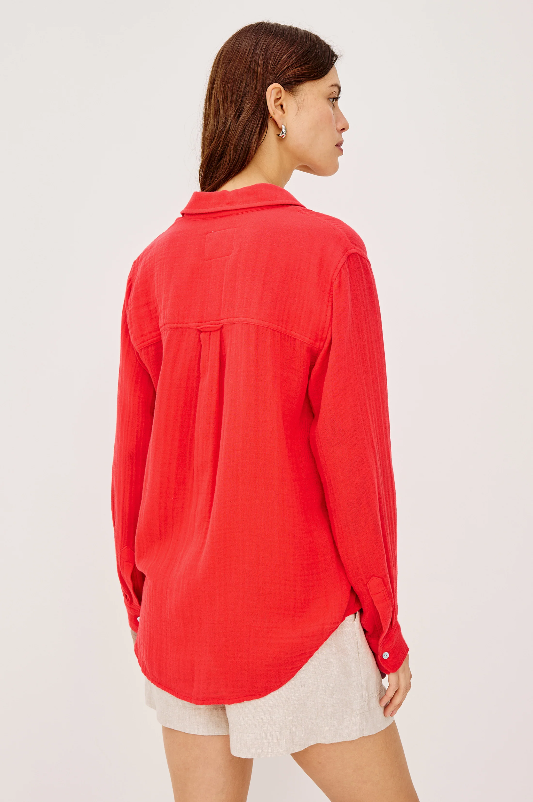Ellis Shirt - Cherry