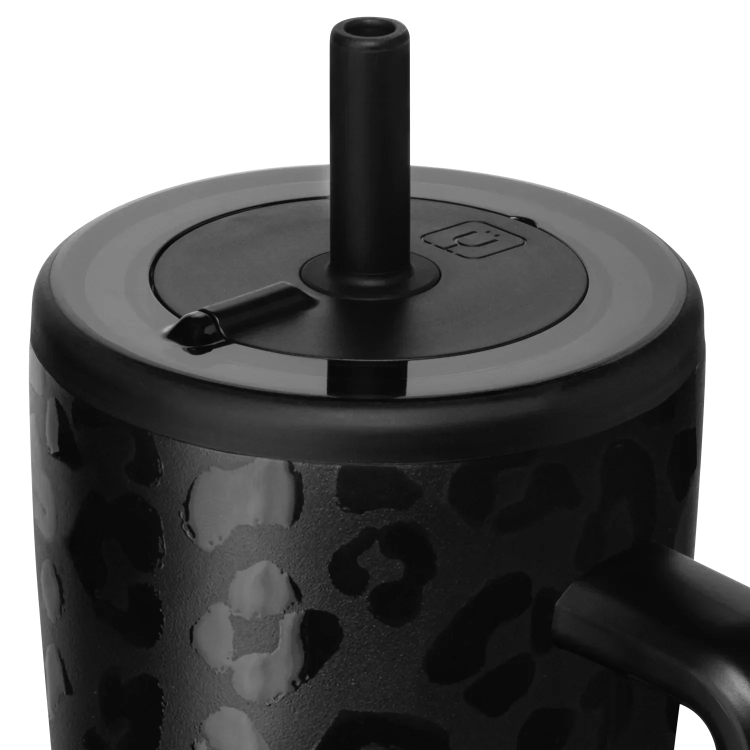 Black Leopard Print Insulated Mug Era 40oz