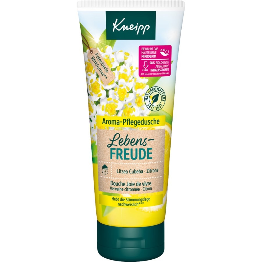 Kneipp Pielęgnacja pod prysznicem Aromatyczny płyn pielęgnujący pod prysznic Radość życia