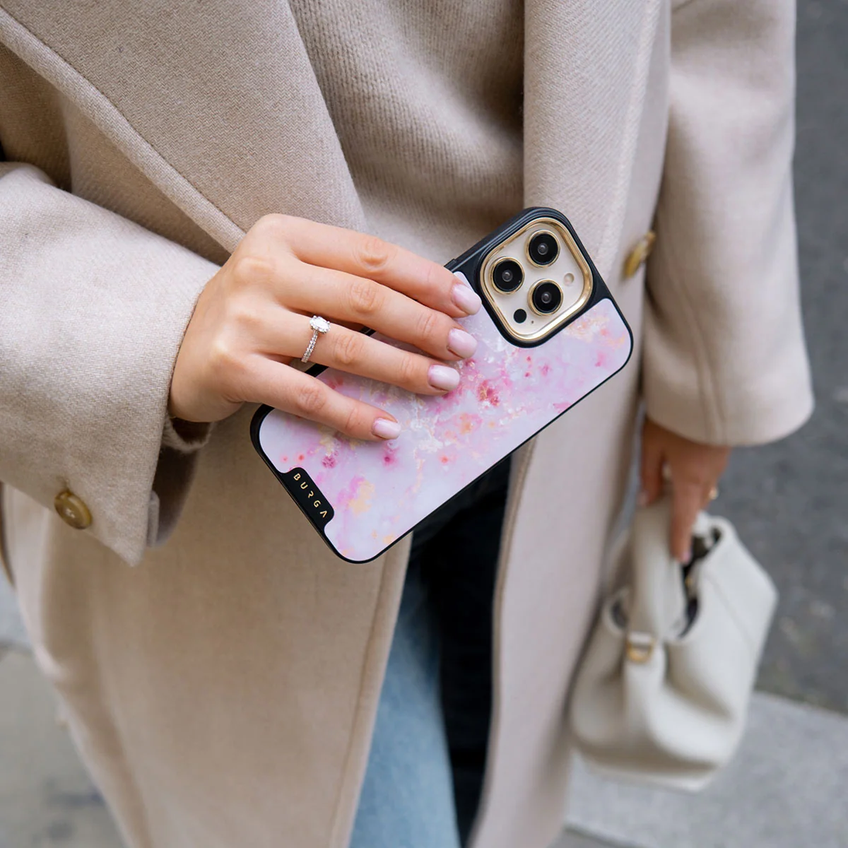 Golden Coral - Pink iPhone 11 Pro Max ケース